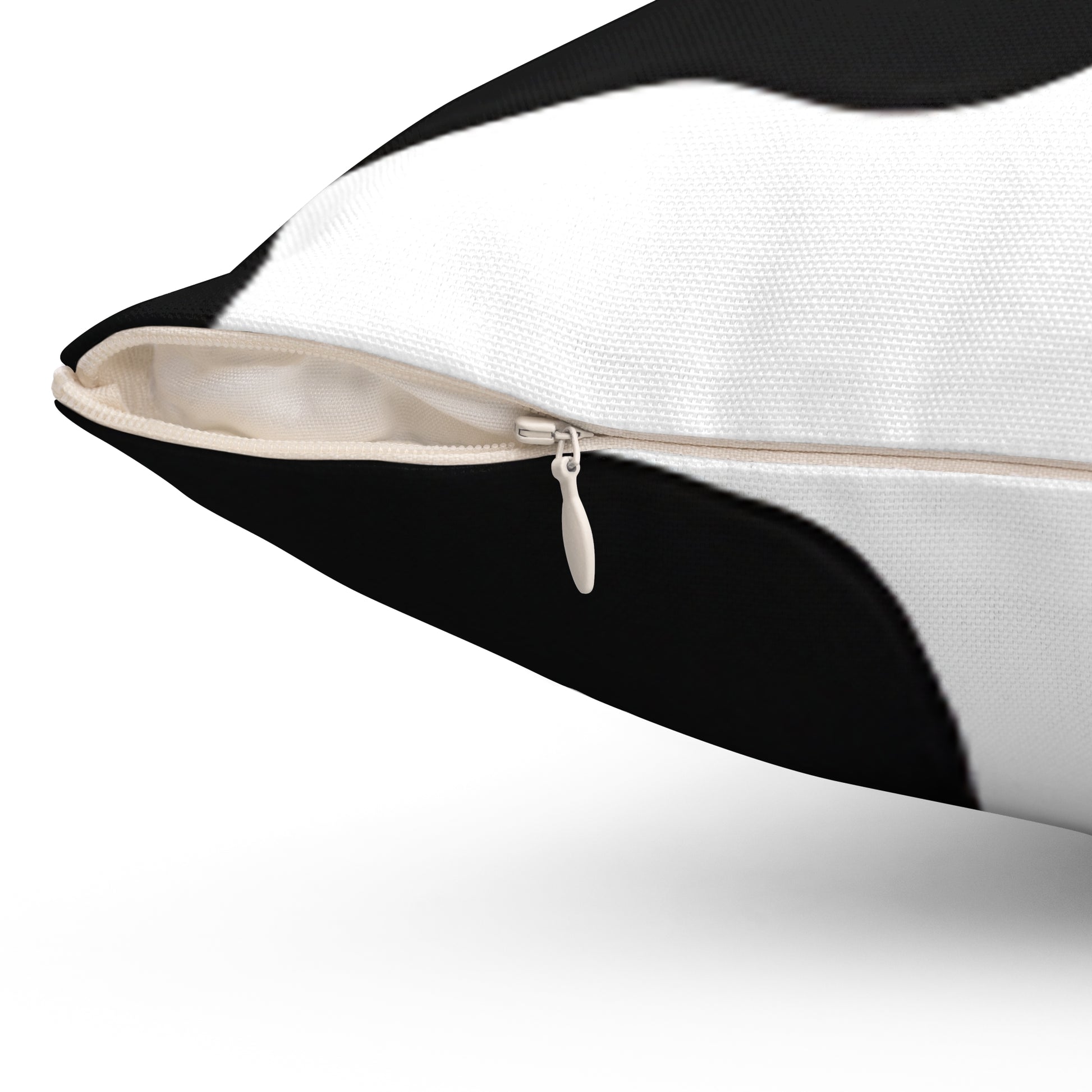 Cow Print Focus Spun Polyester Square Pillow, Artsulli - Art is Long, Life is Short, Home Decor, , , , , , , 