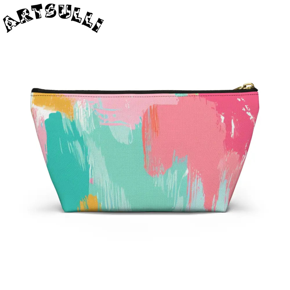 JAKKOUTTHEBXX Preppy Pixel Bloom Accessory Pouch w T-bottom