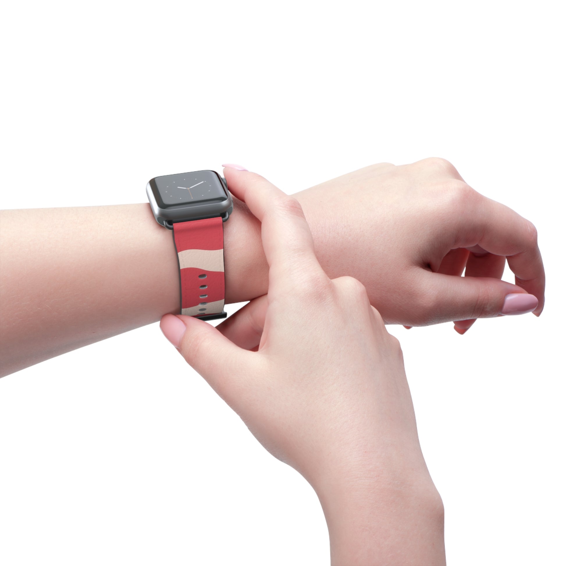 Red Jungle Cow Watch Band, Artsulli - Art is Long, Life is Short, Accessories, , , , , , , 