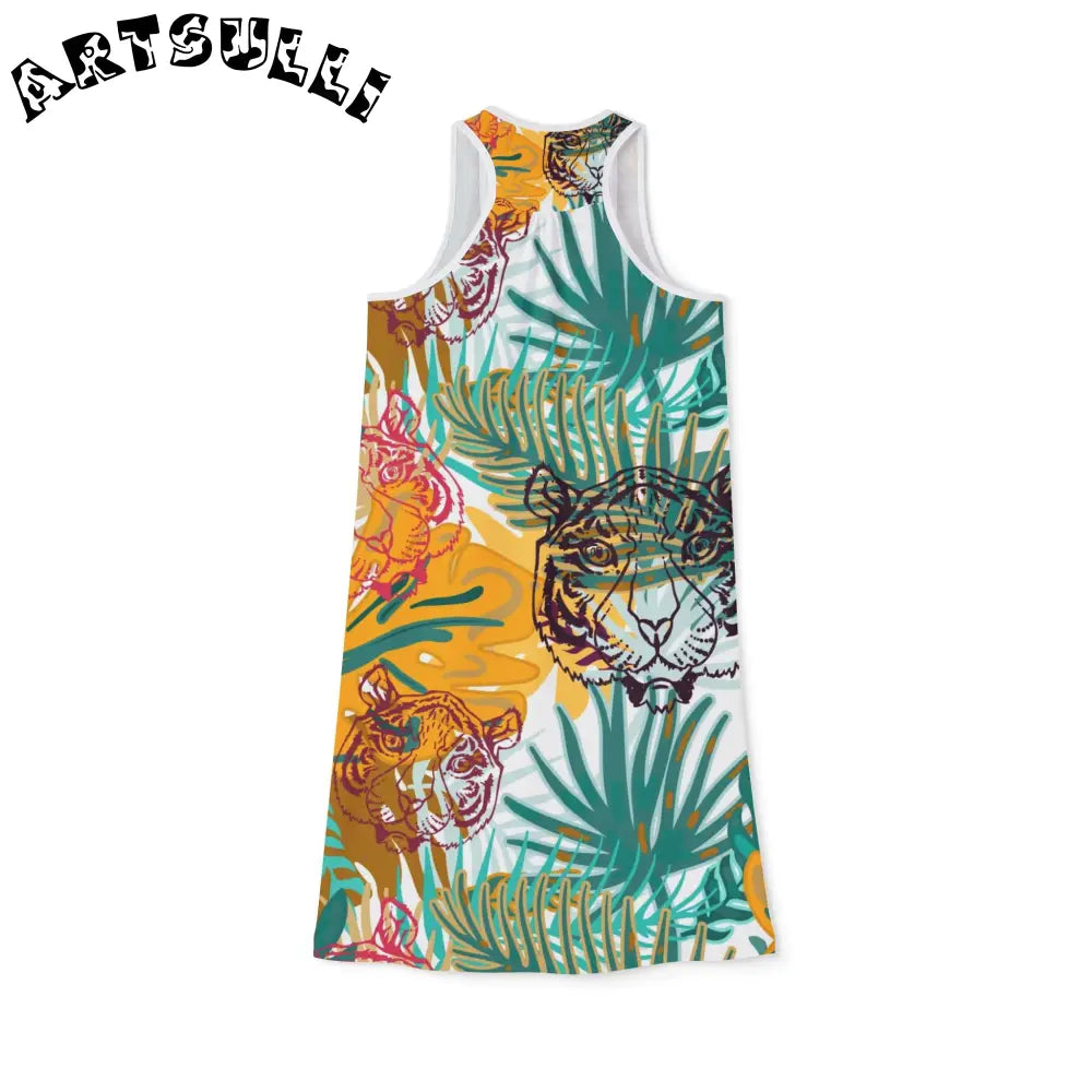 JAKKOUTTHEBXX Tropical Jungle Tigers Brown and Green Women’s