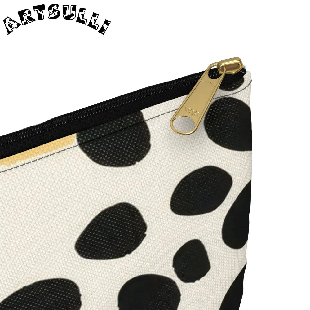 JAKKOUTTHEBXX Rae Zebra Rhapsody Accessory Pouch JAKKOUTTHEBXX