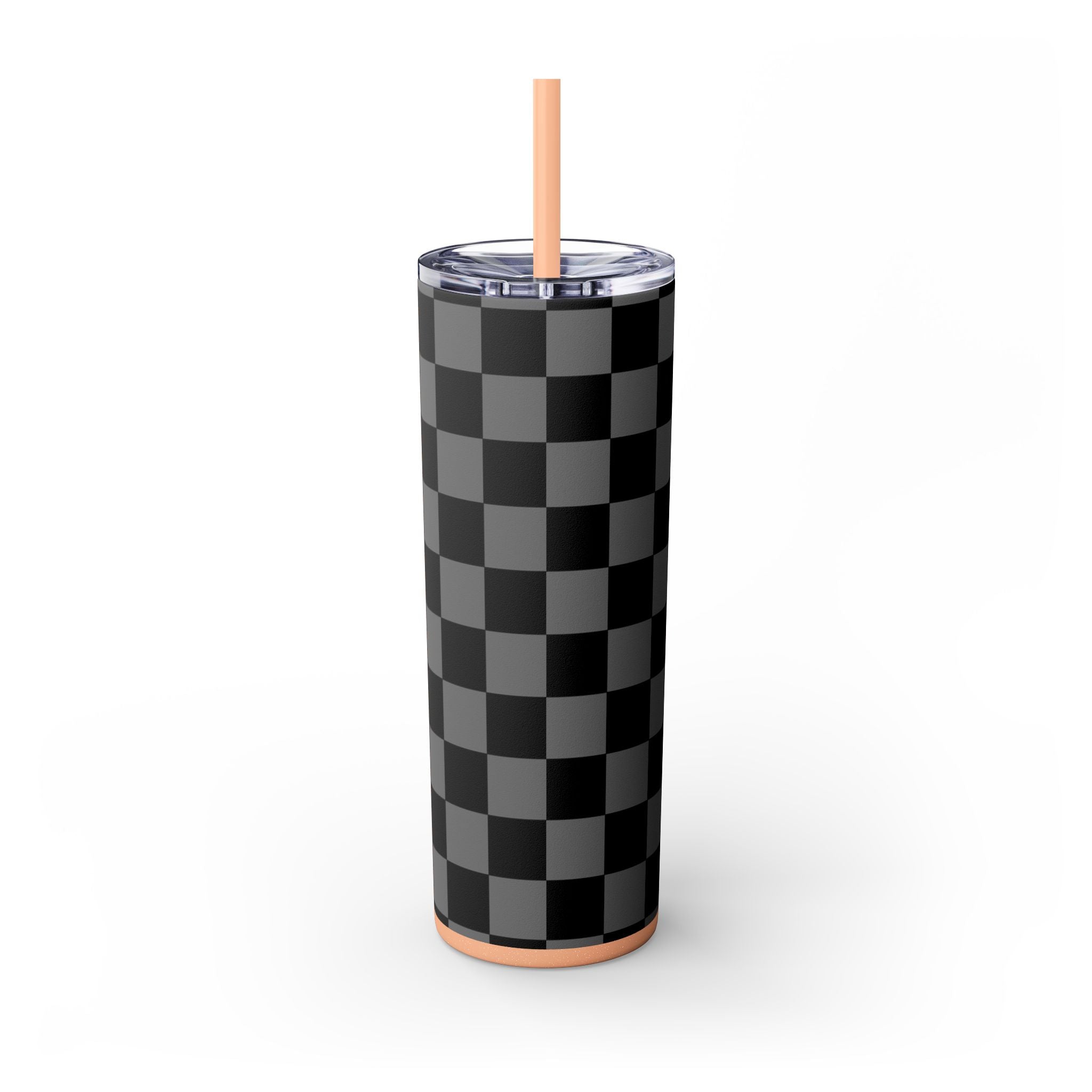 8K Void Surfer Skinny Tumbler with Straw, 20oz, Artsulli - Art is Long, Life is Short, Mug, , , , , , , 