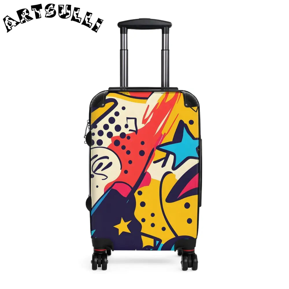 JAKKOUTTHEBXX Comic x Pop Art Suitcase JAKKOUTTHEBXX Artsulli - Art