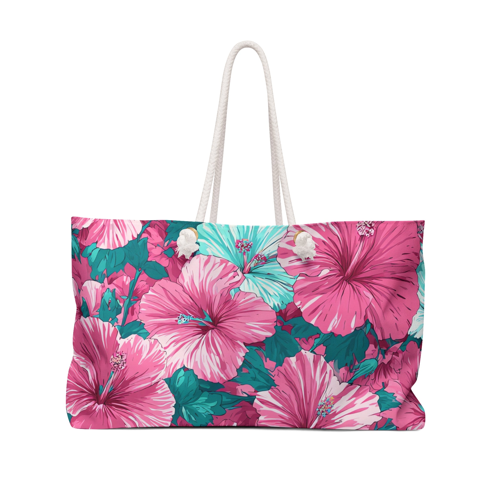 Flowerpunk Aloha II Weekender Bag, Artsulli - Art is Long, Life is Short, Bags, Size, 24" × 13", , , , , 11899438572041031784