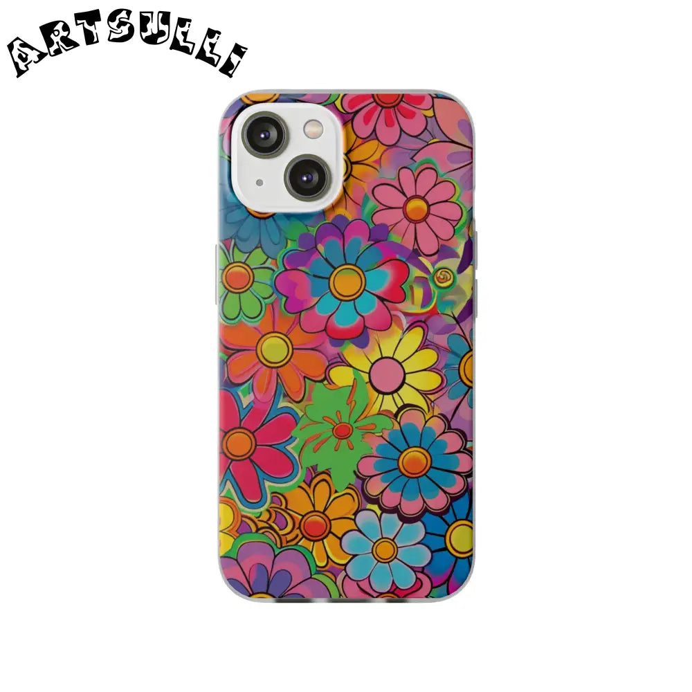 JAKKOUTTHEBXX Chromatic Daisy Dream Flexi Cases JAKKOUTTHEBXX