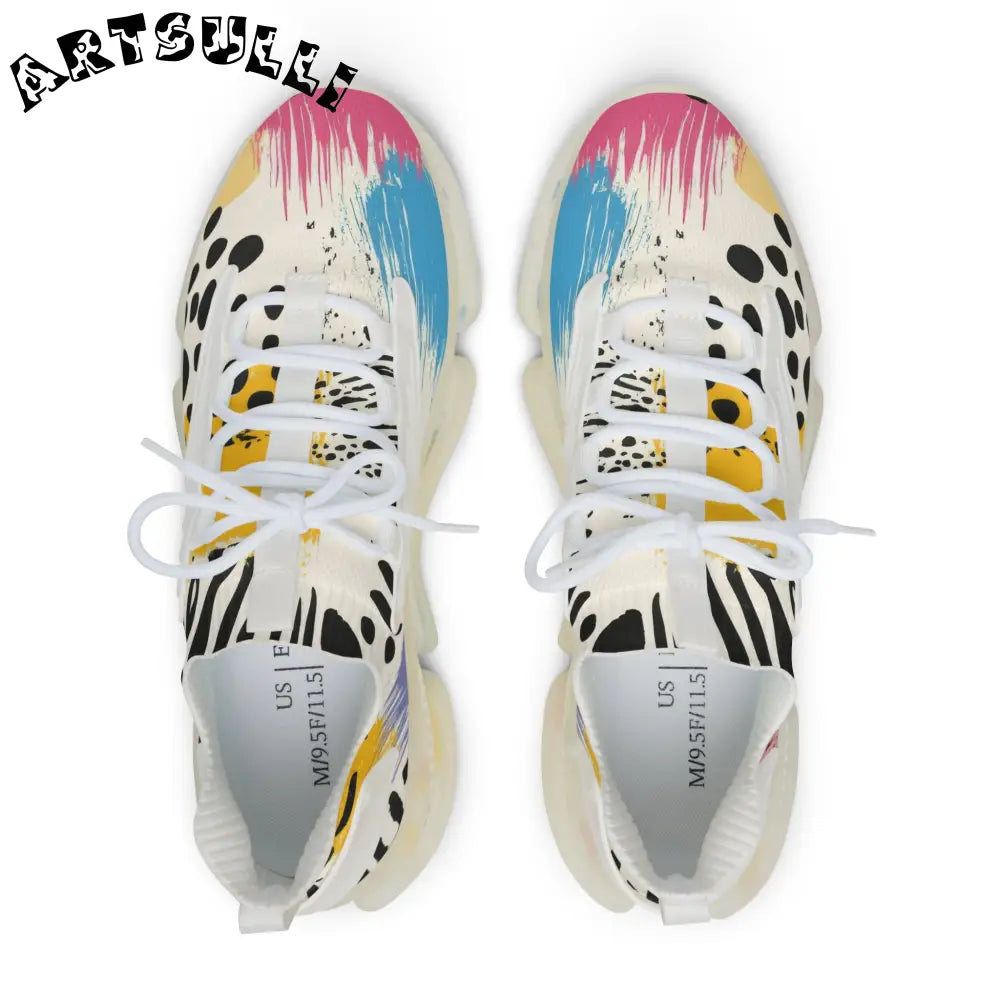JAKKOUTTHEBXX Rae Zebra Rhapsody II Men’s Mesh Sneakers