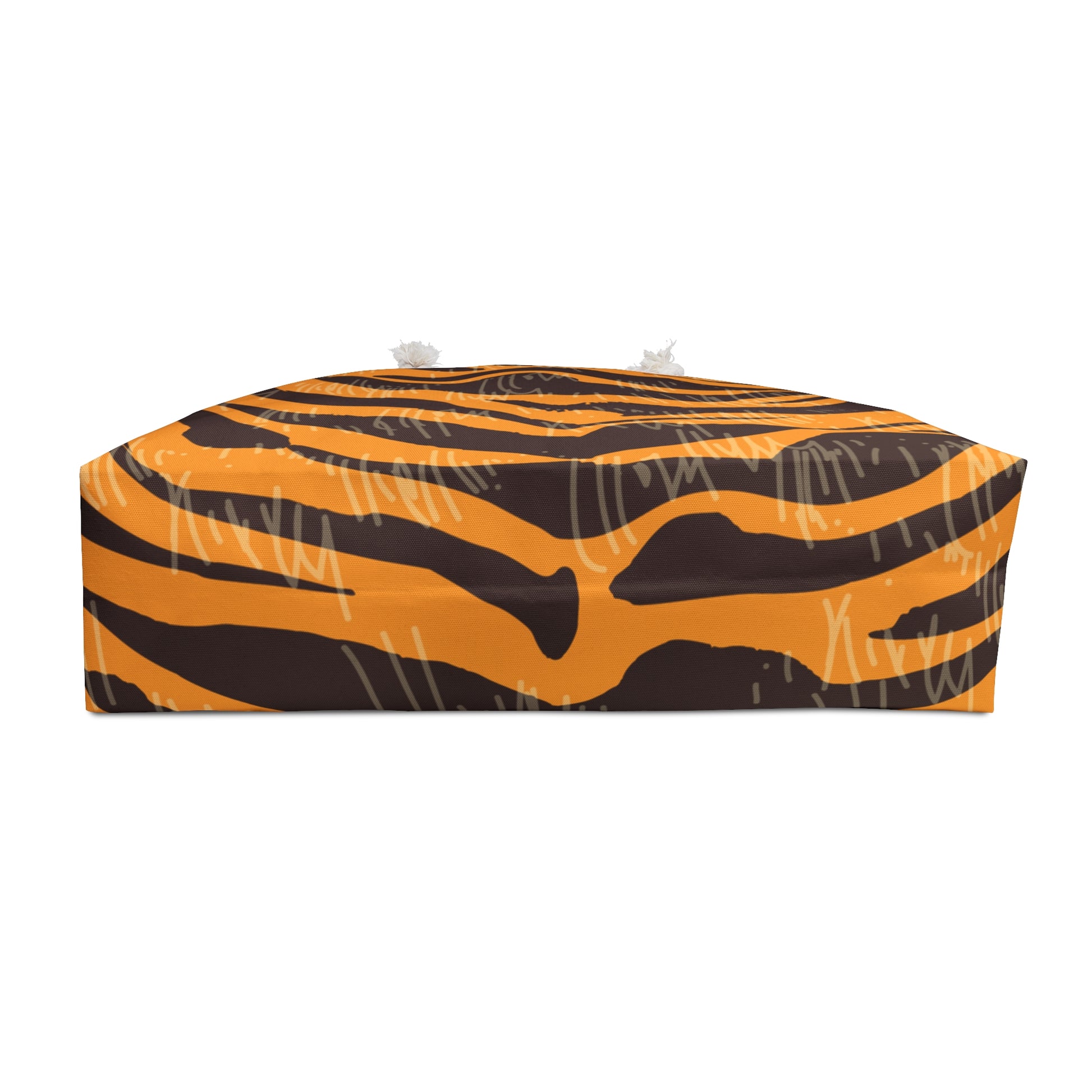 Tiger Scratches Orange & Black Weekender Bag, Artsulli - Art is Long, Life is Short, Bags, , , , , , , 