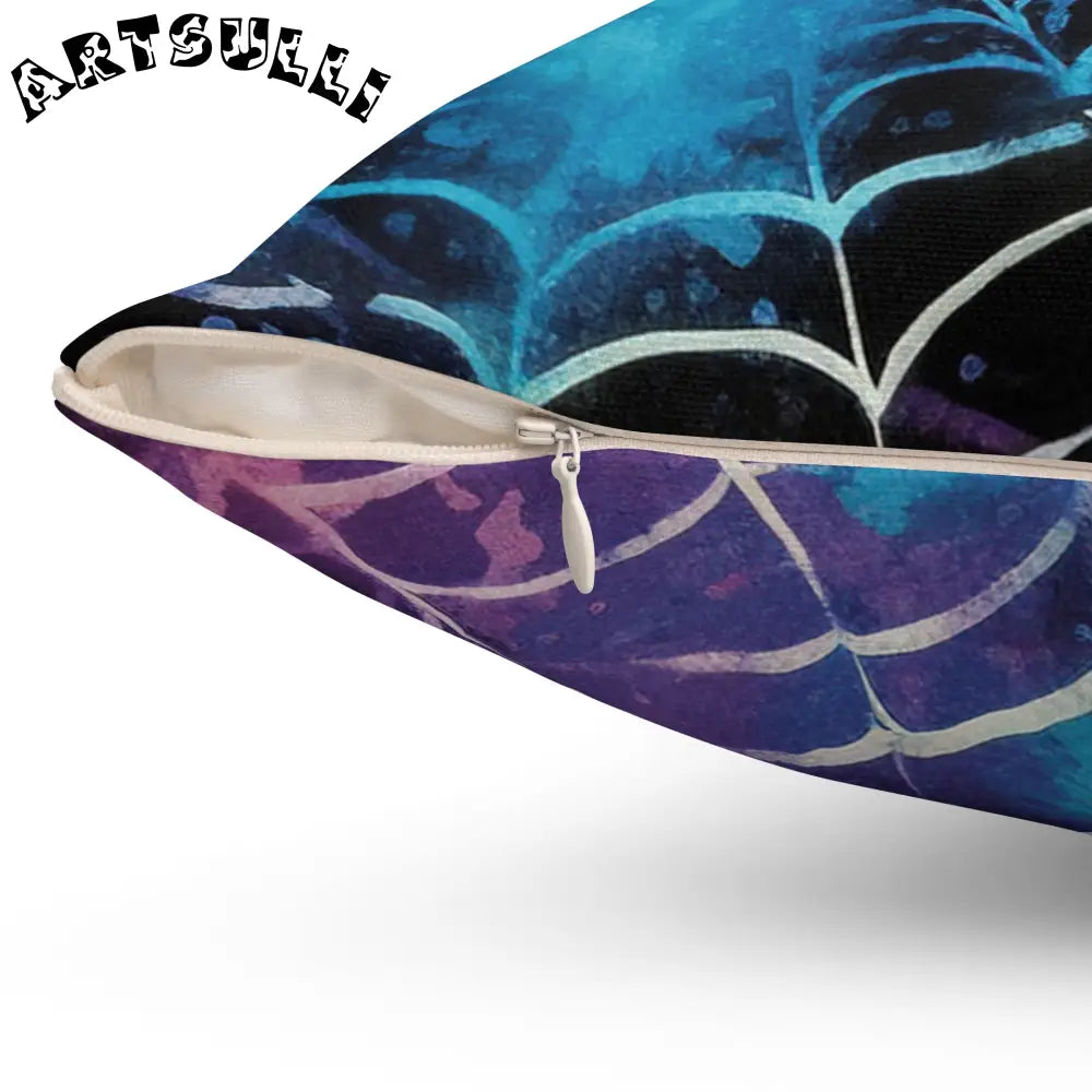 JAKKOUTTHEBXX Colorful Spiderweb Throw Pillow 2025
