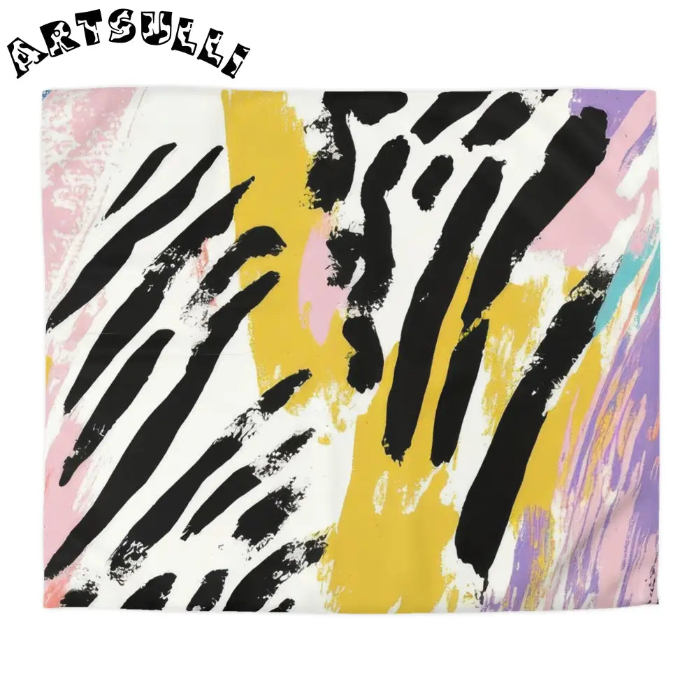 JAKKOUTTHEBXX Wild Zebra Stripes x Paint Brush Strokes Multi-Color