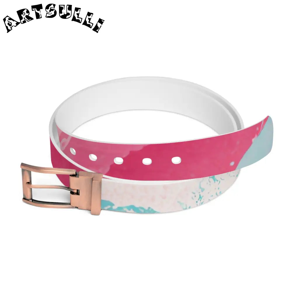 JAKKOUTTHEBXX The Great Pastelwave Pink and Blue Belt JAKKOUTTHEBXX