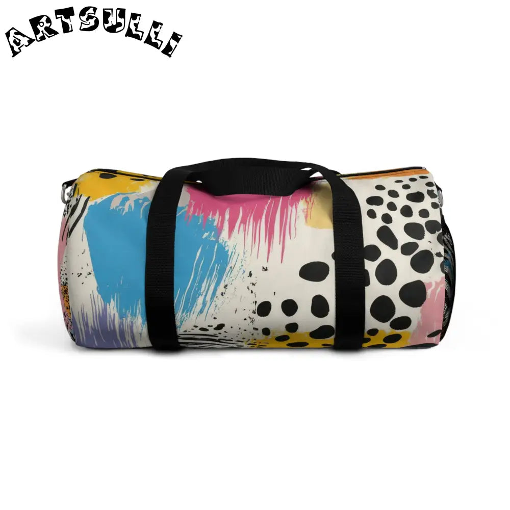 JAKKOUTTHEBXX Rae Zebra Rhapsody II Duffel Bag JAKKOUTTHEBXX