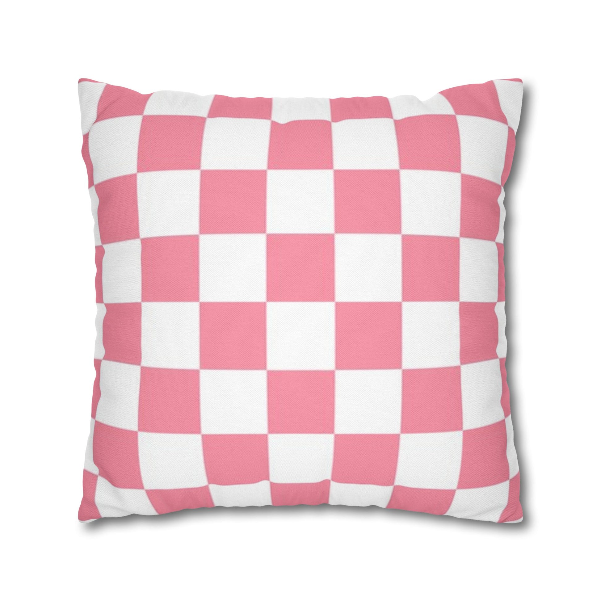 Brigandine Checkered Scene Spun Polyester Square Pillowcase, Artsulli - Art is Long, Life is Short, Home Decor, , , , , , , 