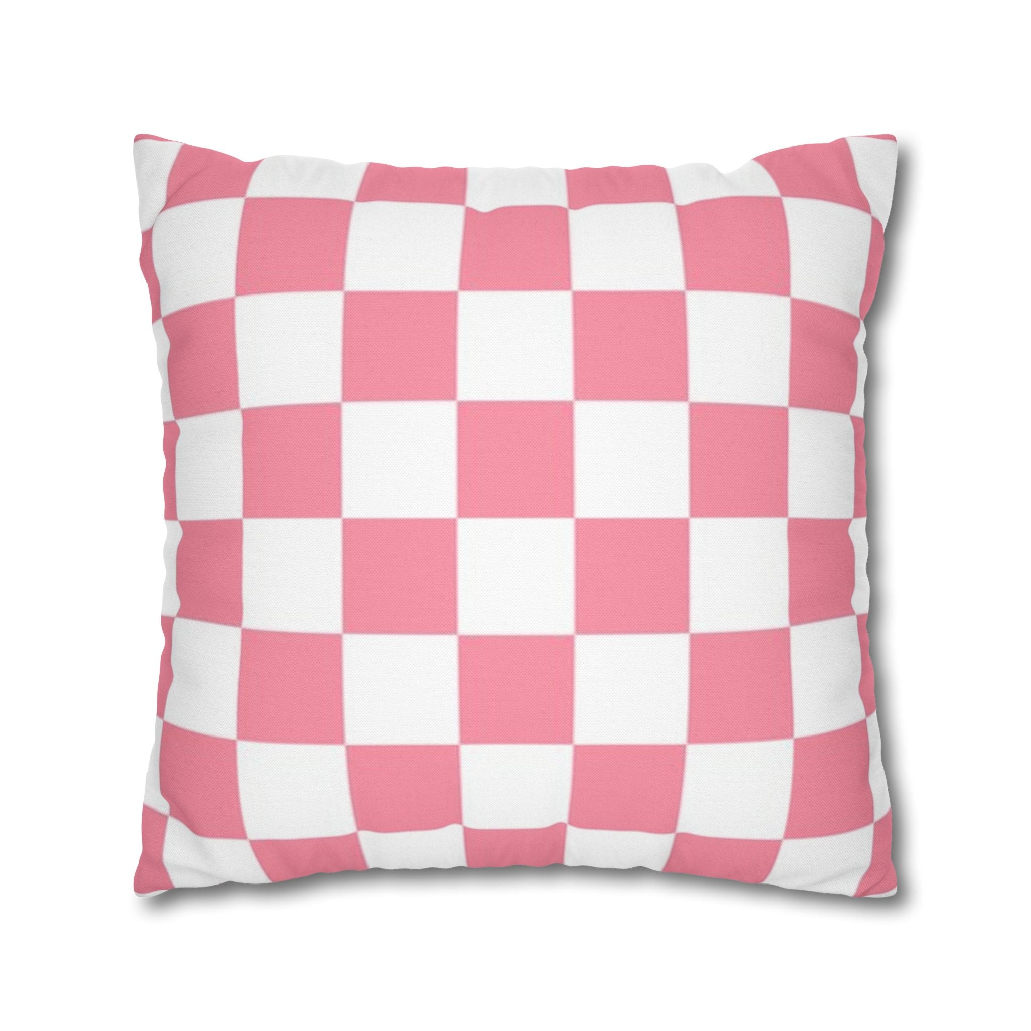 Brigandine Checkered Scene Spun Polyester Square Pillowcase, Artsulli - Art is Long, Life is Short, Home Decor, , , , , , , 