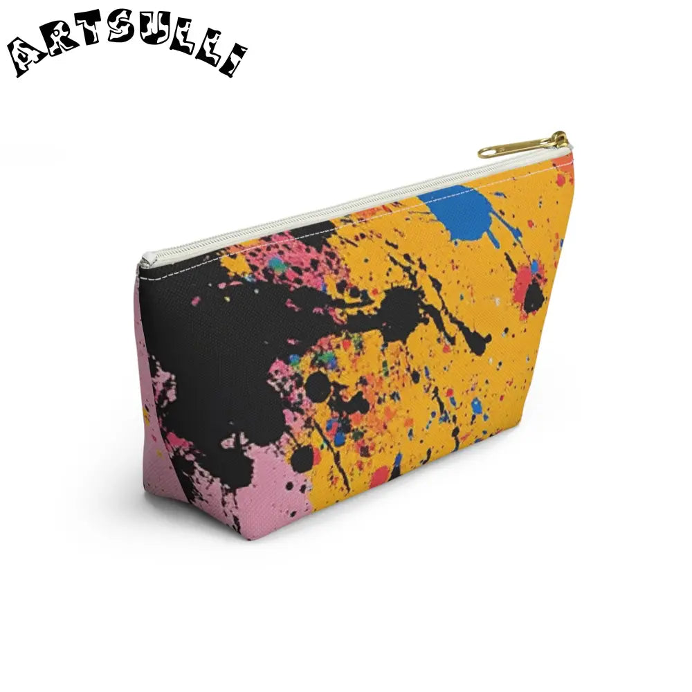 JAKKOUTTHEBXX The Colors Of Paint Splatter Accessory Pouch w