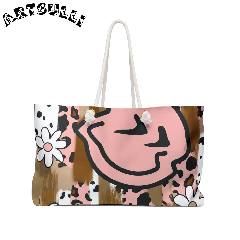 JAKKOUTTHEBXX Sutfin Ghosts Pop Art Weekender Bag JAKKOUTTHEBXX
