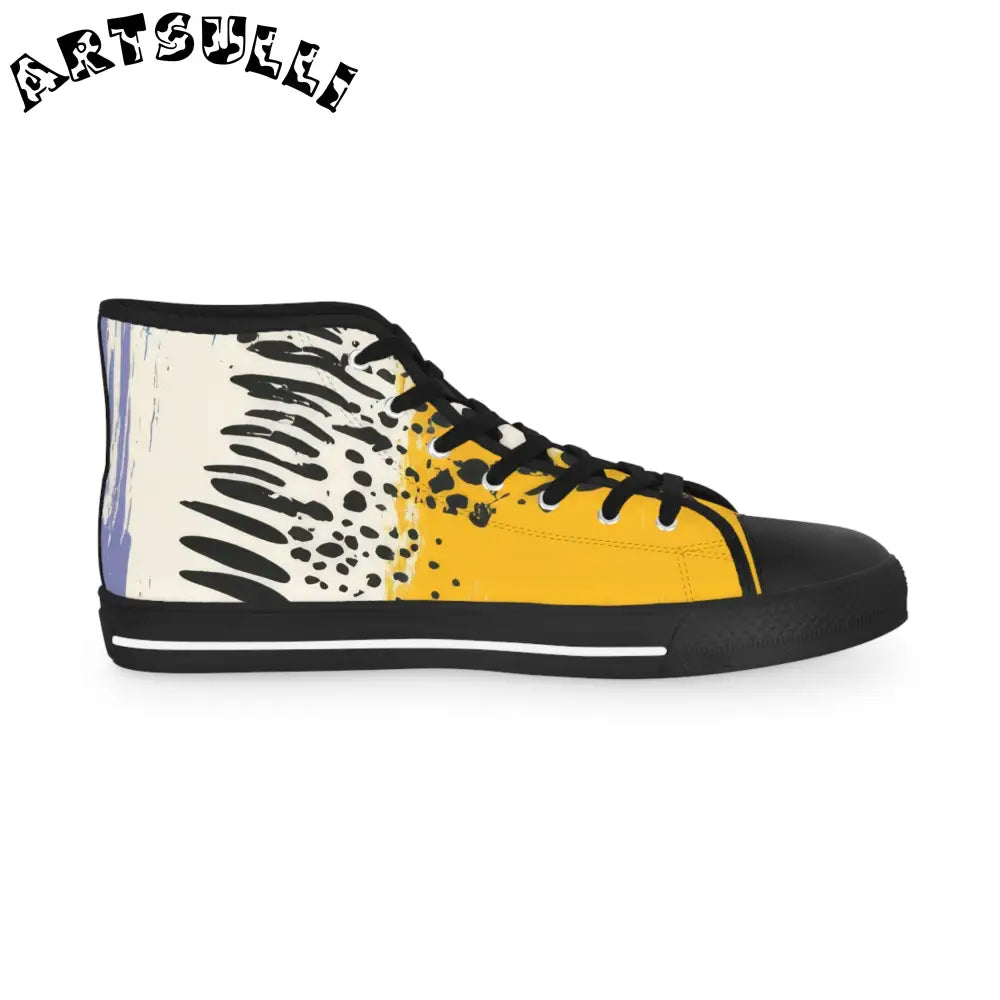 JAKKOUTTHEBXX Rae Zebra Rhapsody Men’s High Top Sneakers
