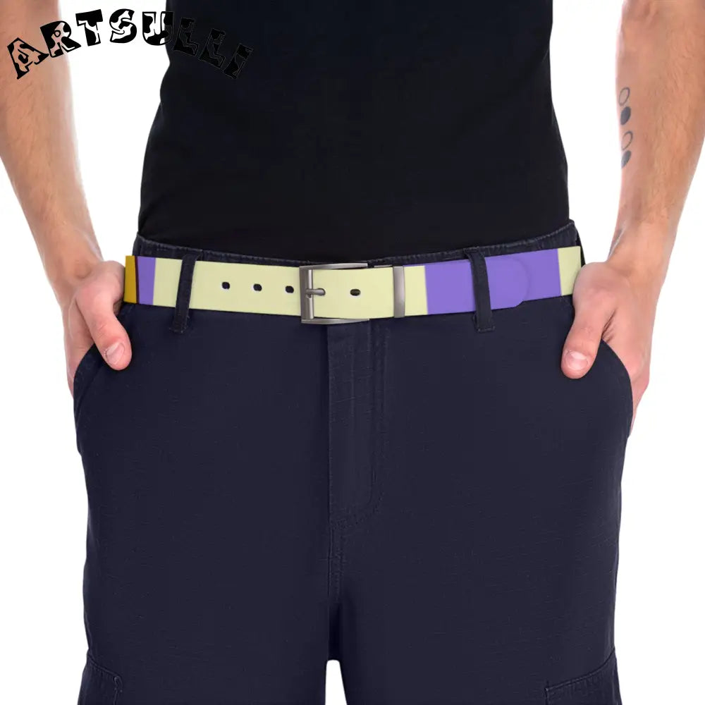 JAKKOUTTHEBXX Trippy Flower Power Motifs Rave Garden Grins Belt