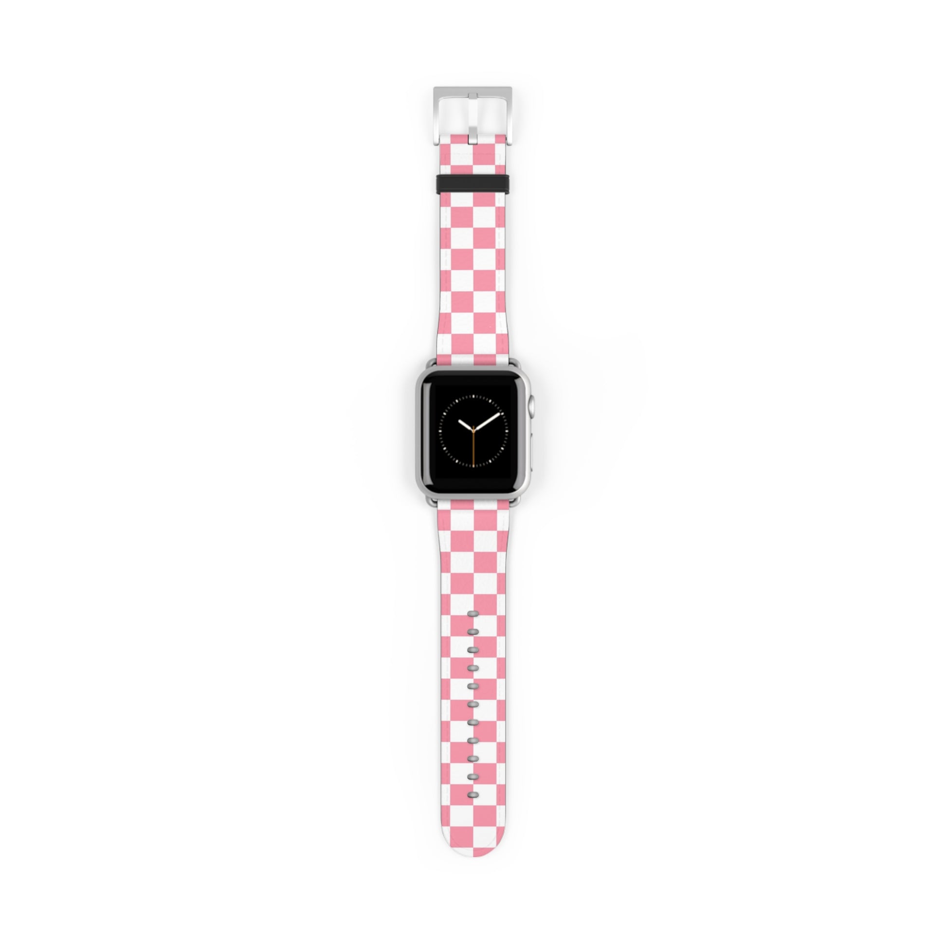 Brigandine Checkered Scene Watch Band, Artsulli - Art is Long, Life is Short, Accessories, Size, 38 - 41 mm, Color, Silver Matte, , , 10225516470030410096