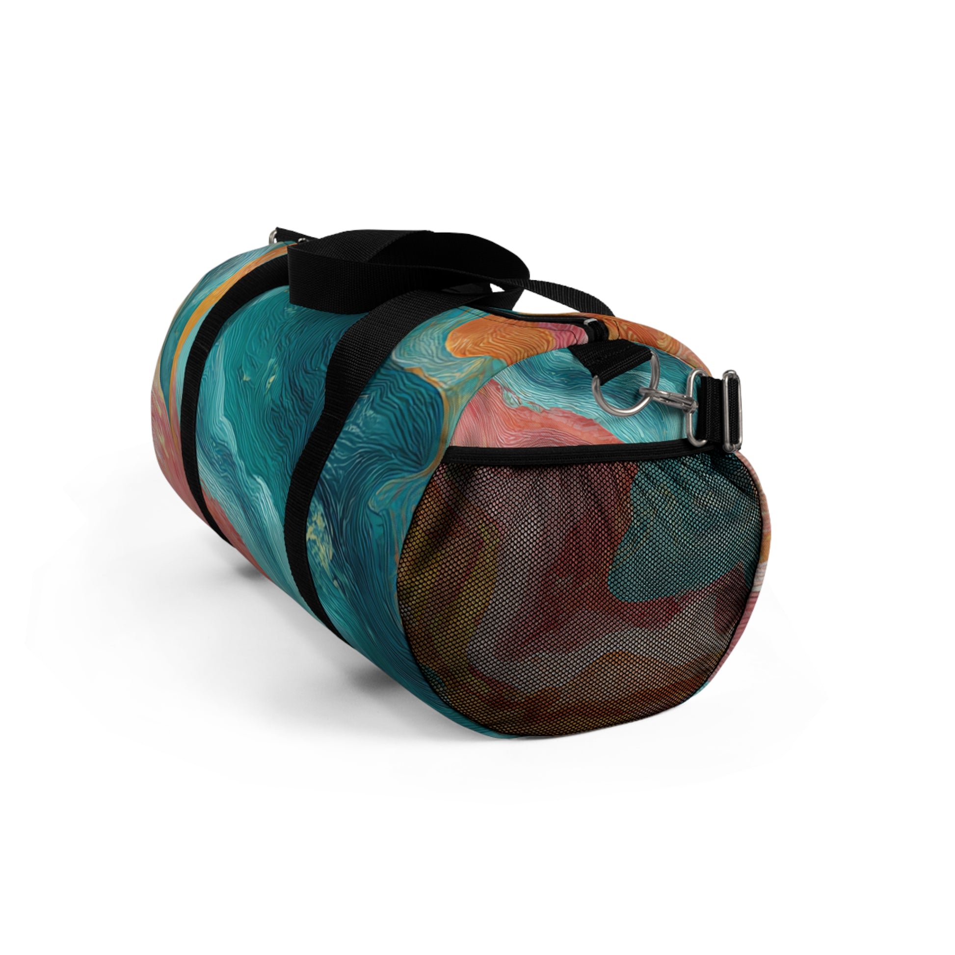 Liquid Marble Spill Duffel Bag, Artsulli - Art is Long, Life is Short, Bags, , , , , , , 