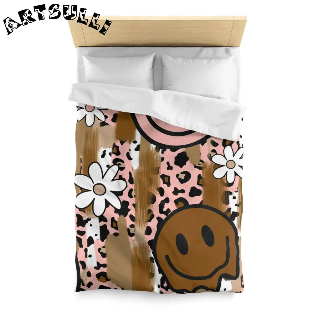 JAKKOUTTHEBXX Sutfin Ghosts Pop Art Microfiber Duvet Cover