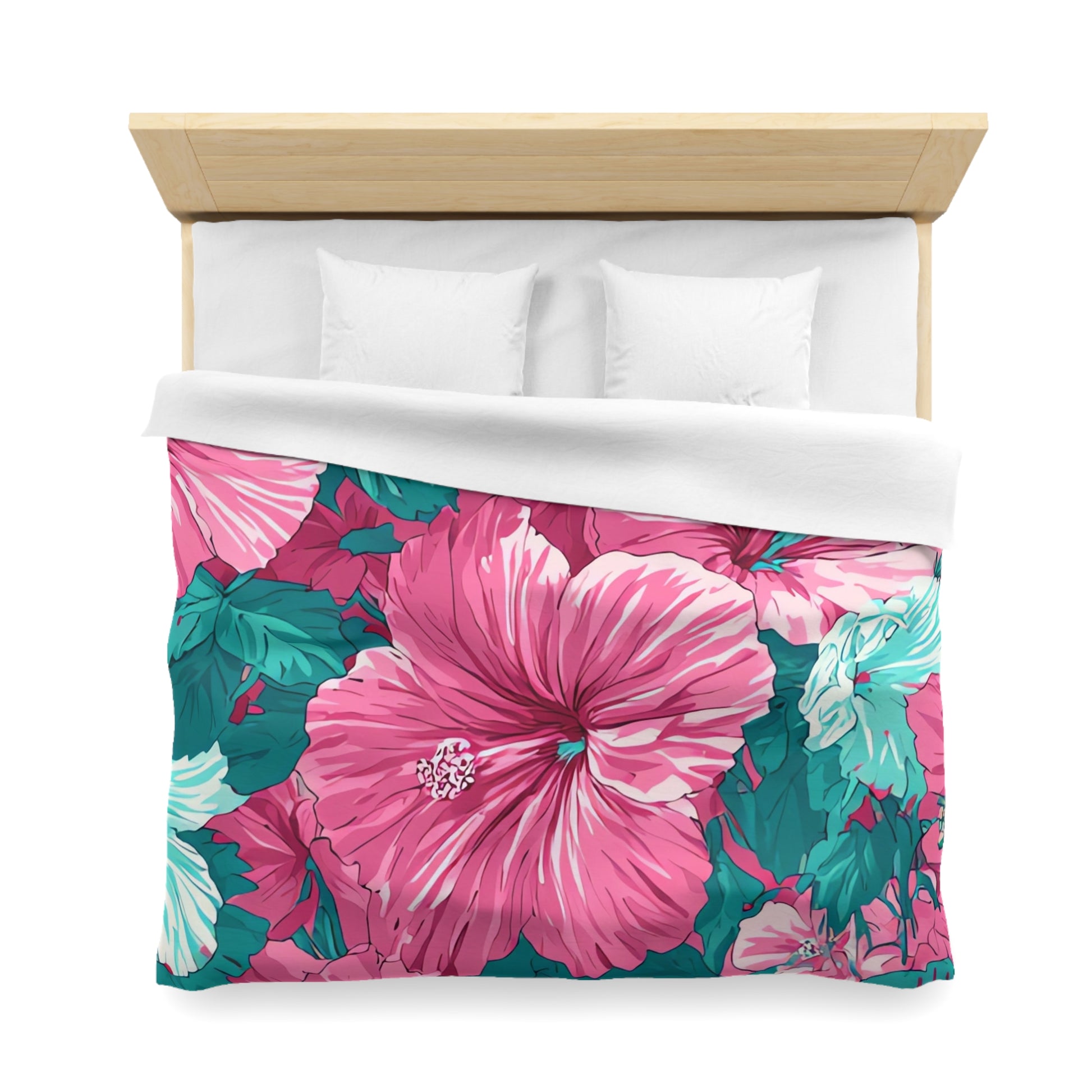 Flowerpunk Aloha Microfiber Duvet Cover, Artsulli - Art is Long, Life is Short, Home Decor, , , , , , , 