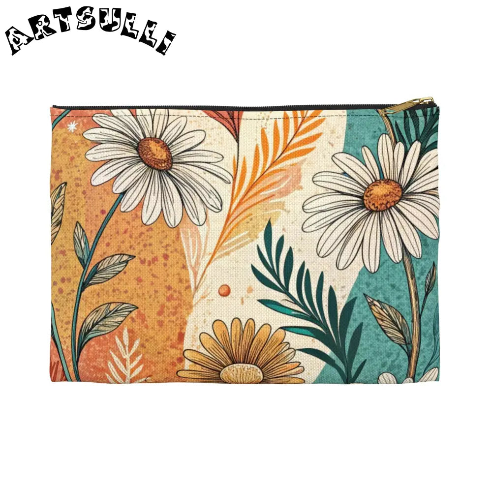 JAKKOUTTHEBXX Retro Daisy Dream Accessory Pouch JAKKOUTTHEBXX