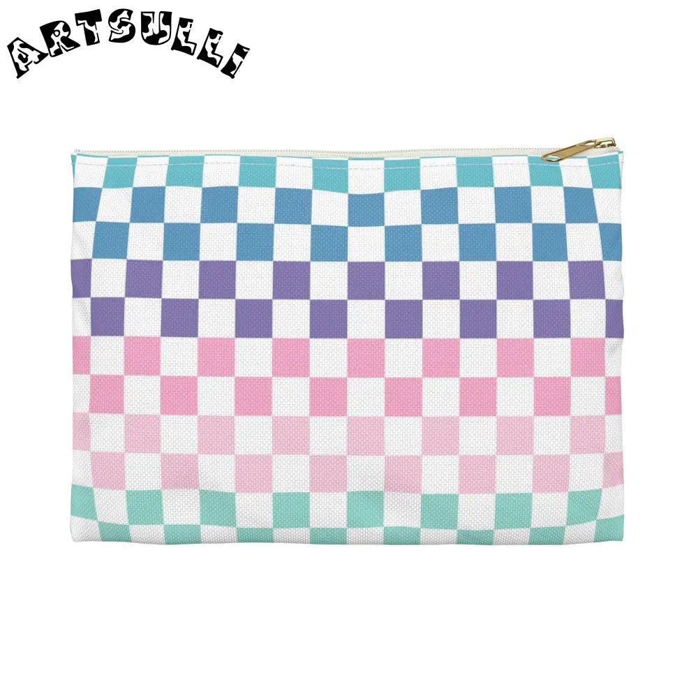 JAKKOUTTHEBXX Vaporwave Rainbow Checkerboard Multi-Color Accessory