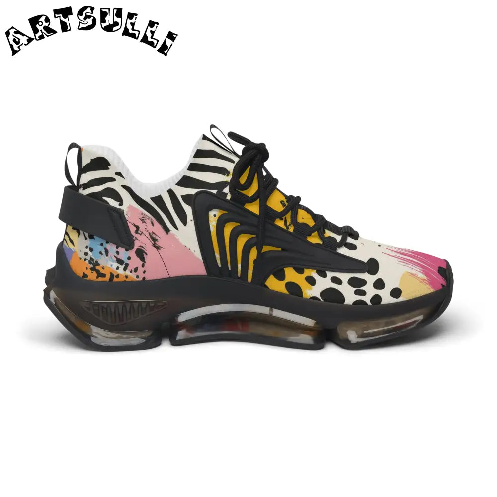 JAKKOUTTHEBXX Rae Zebra Rhapsody II Women’s Mesh Sneakers
