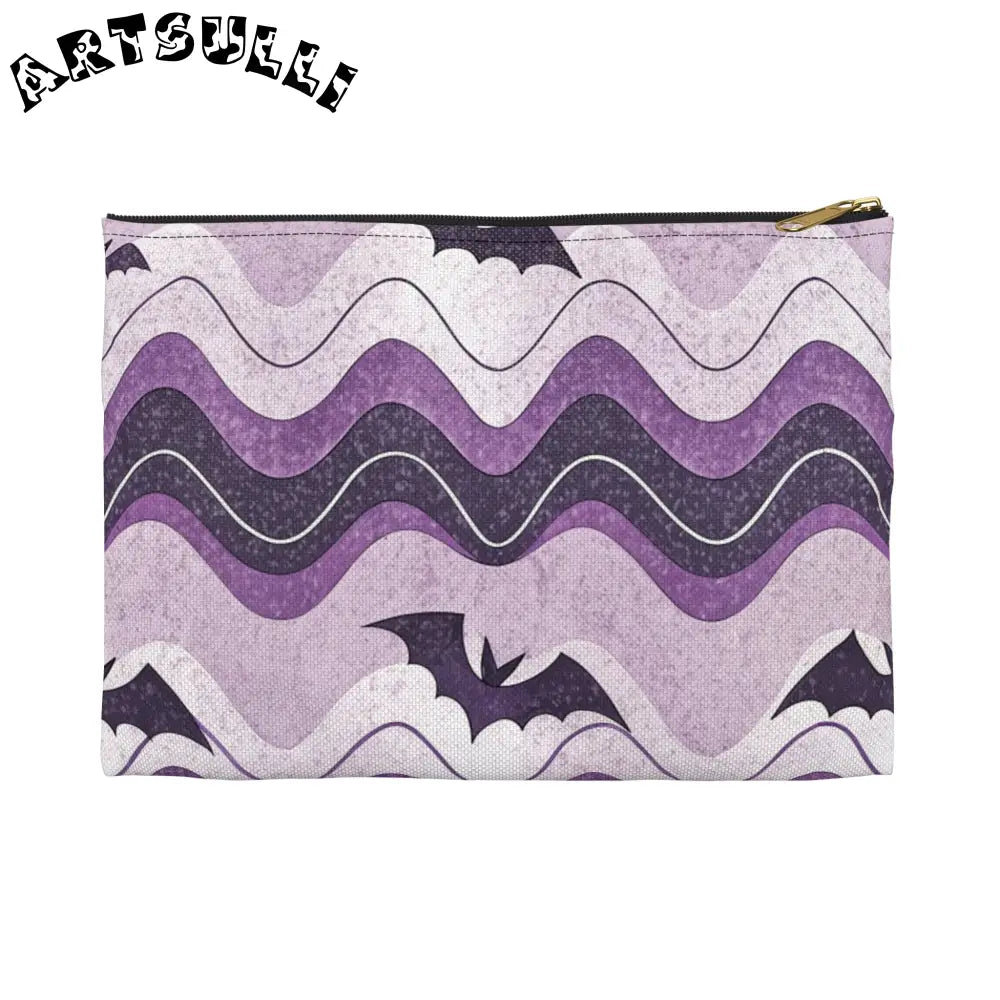 JAKKOUTTHEBXX Bat Wave Accessory Pouch JAKKOUTTHEBXX Artsulli - Art