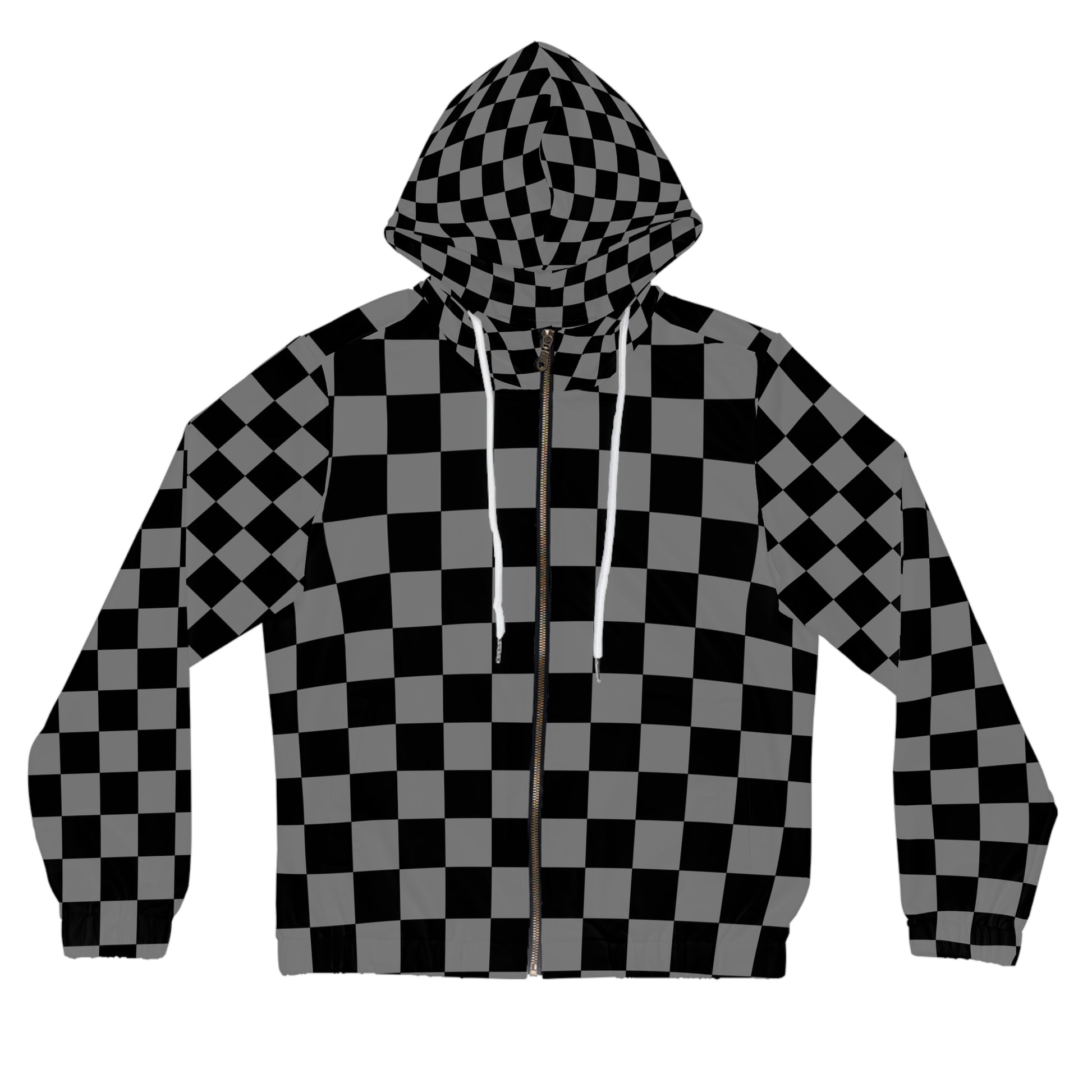 8K Void Surfer Women’s Full-Zip Hoodie (AOP), Artsulli - Art is Long, Life is Short, All Over Prints, Size, XS, Color, White, , , 13165789754130725526