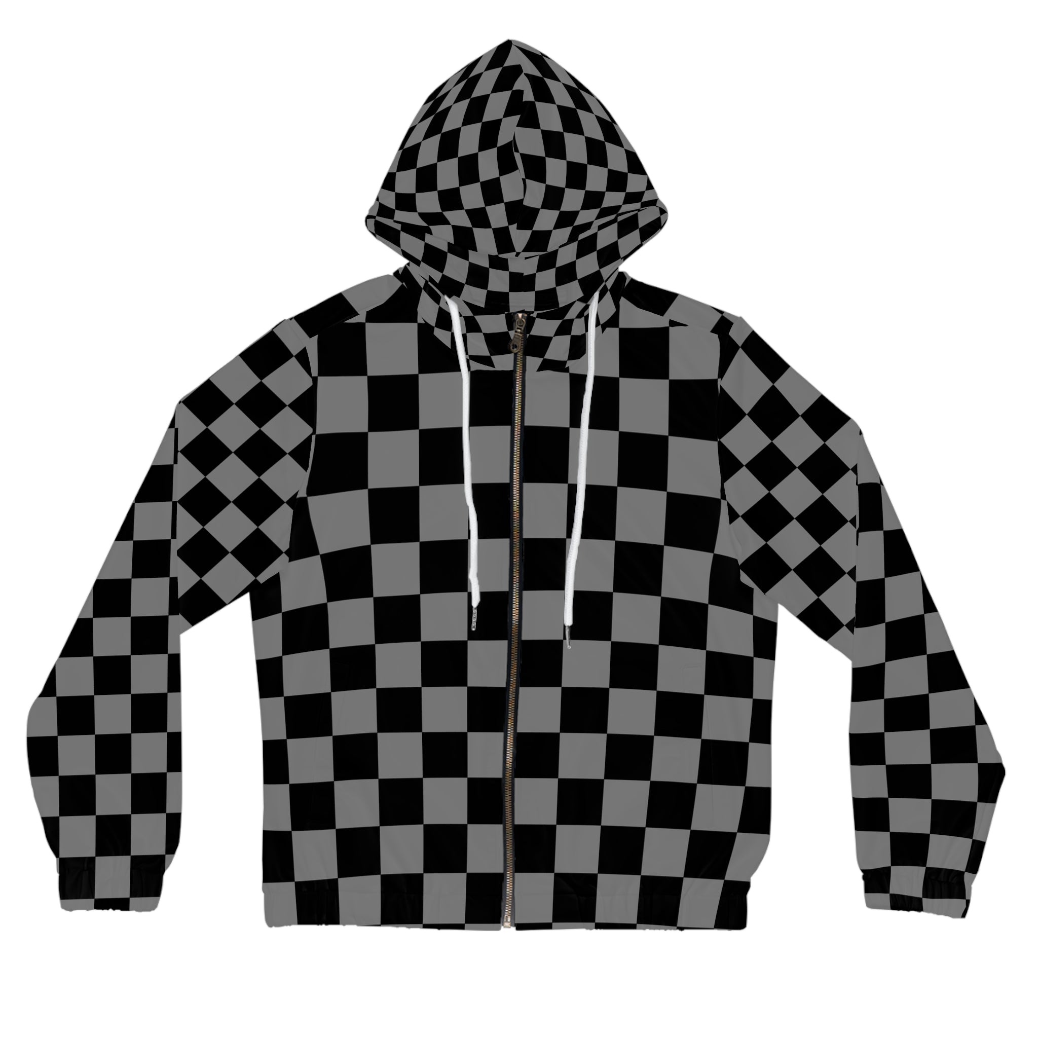 8K Void Surfer Women’s Full-Zip Hoodie (AOP), Artsulli - Art is Long, Life is Short, All Over Prints, Size, XS, Color, White, , , 13165789754130725526