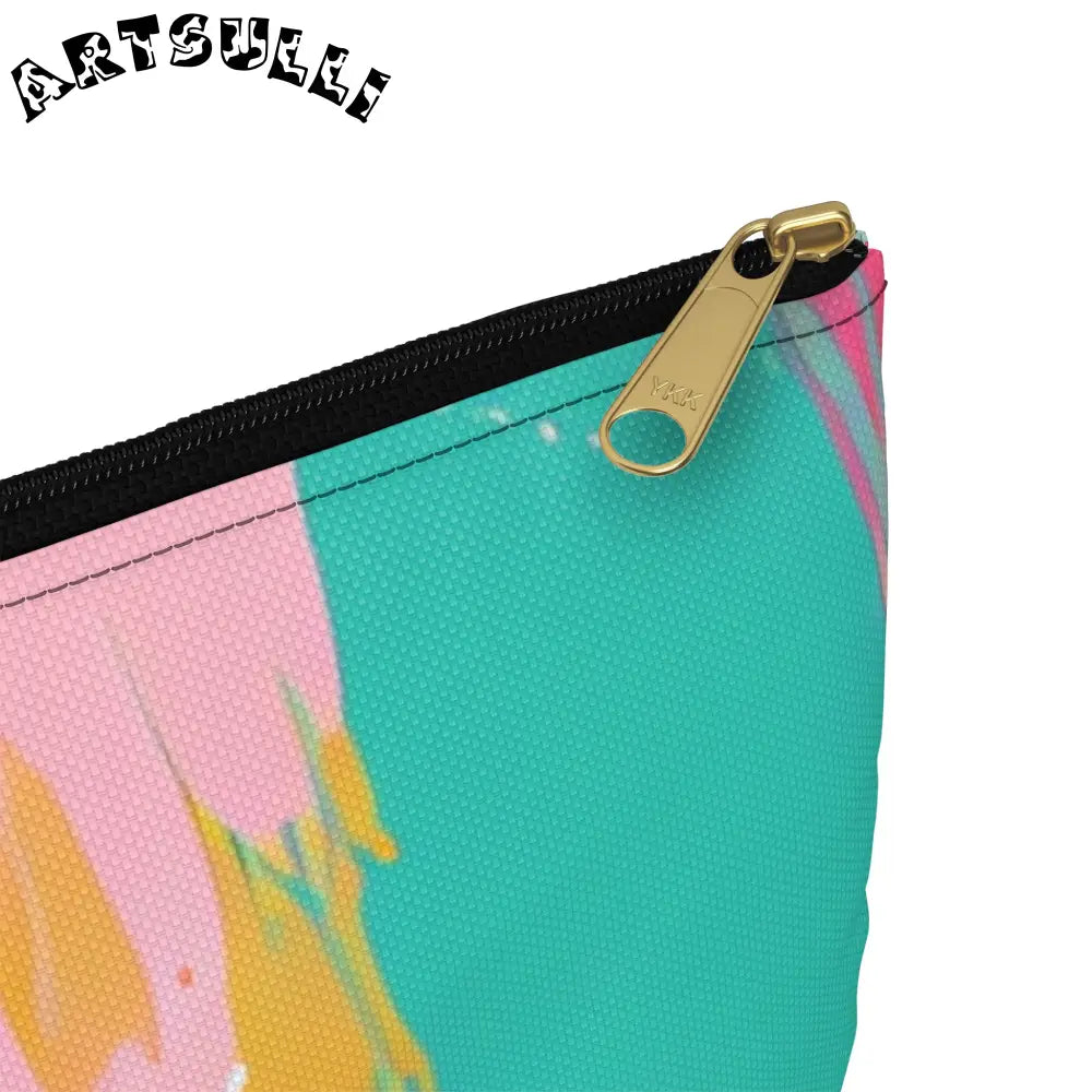 JAKKOUTTHEBXX Preppy Pixel Bloom Accessory Pouch JAKKOUTTHEBXX