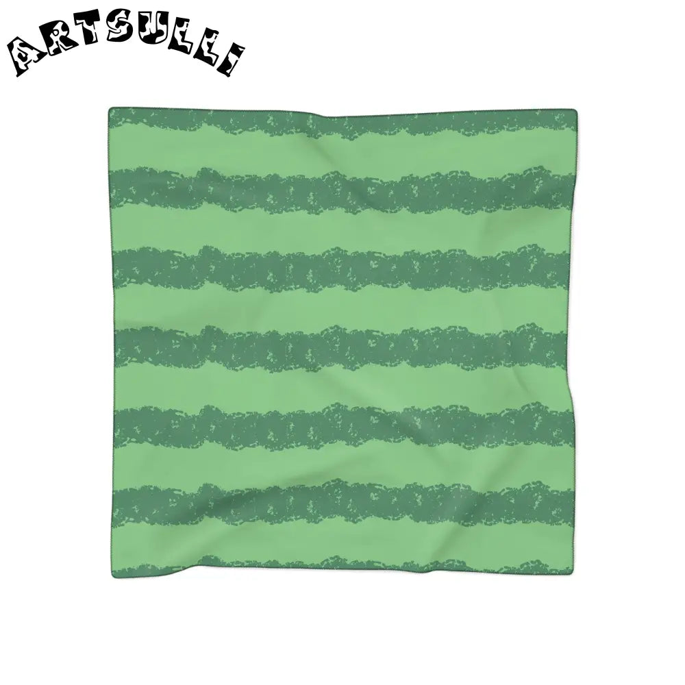 JAKKOUTTHEBXX Watermelon Green Poly Scarf JAKKOUTTHEBXX Artsulli