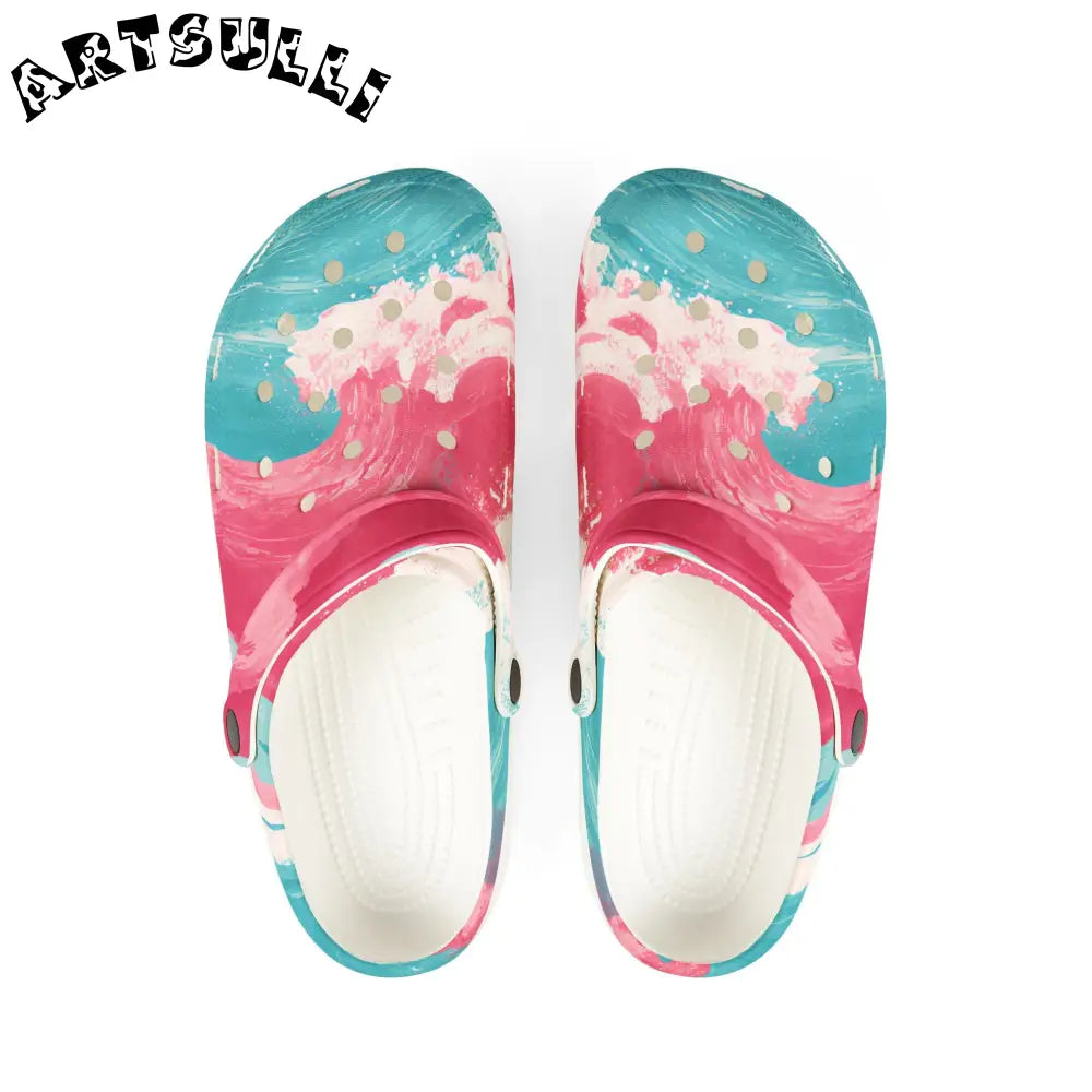 JAKKOUTTHEBXX The Great Pastelwave Pink and Blue EVA Foam Rubber