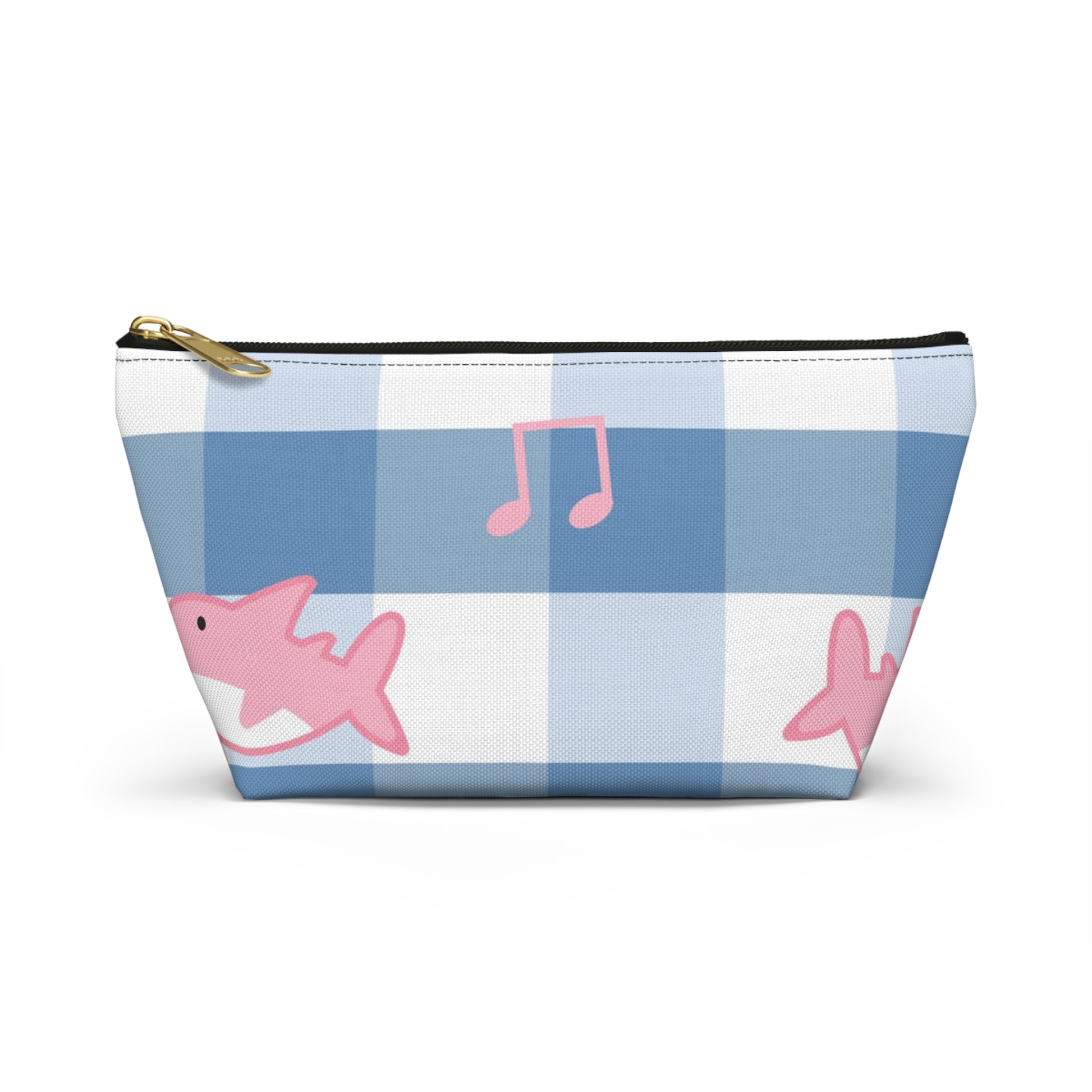 Music Shark Accessory Pouch w T-bottom, Artsulli - Art is Long, Life is Short, Bags, Size, Small, Color, Black zipper, , , 27127502703689416369