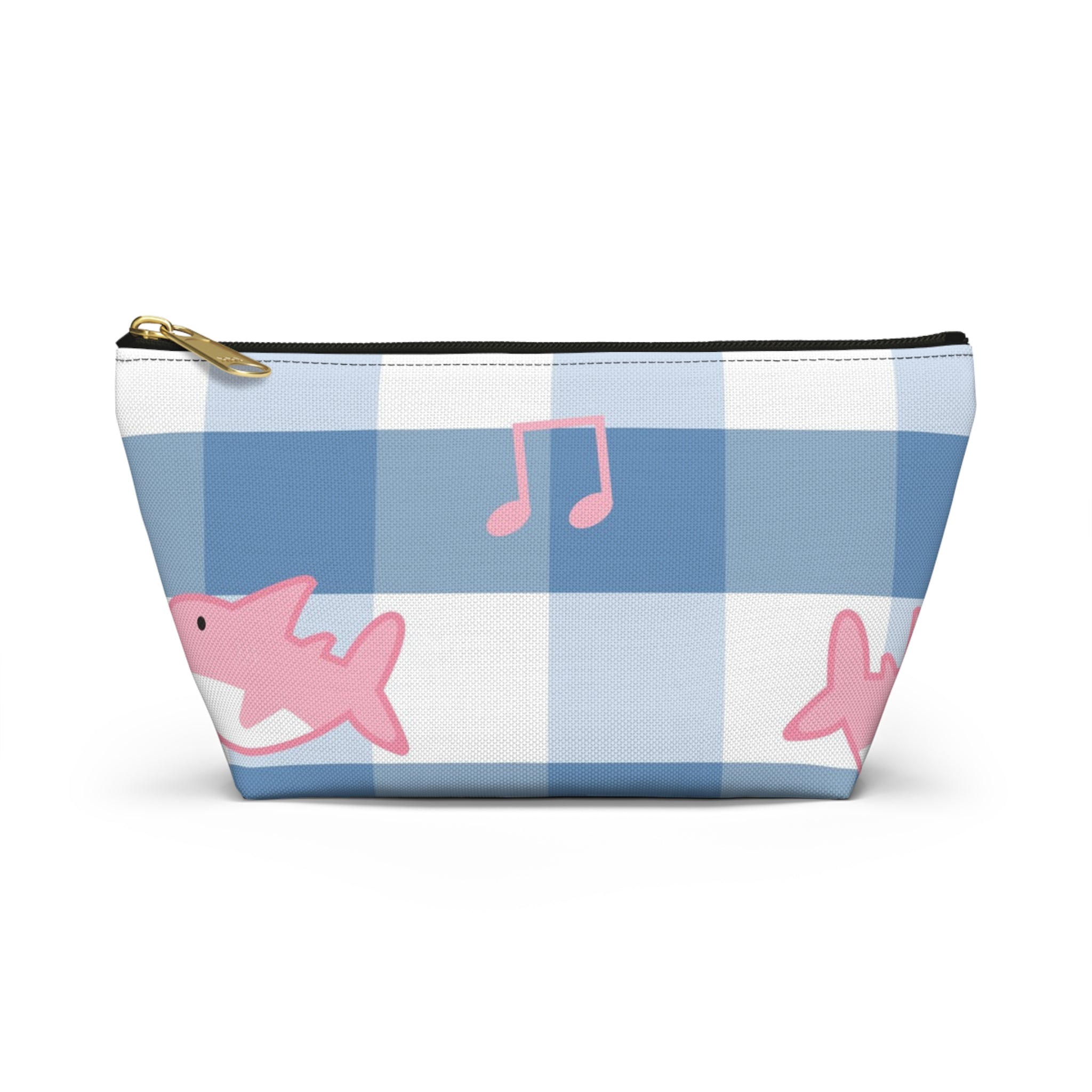 Music Shark Accessory Pouch w T-bottom, Artsulli - Art is Long, Life is Short, Bags, Size, Small, Color, Black zipper, , , 27127502703689416369