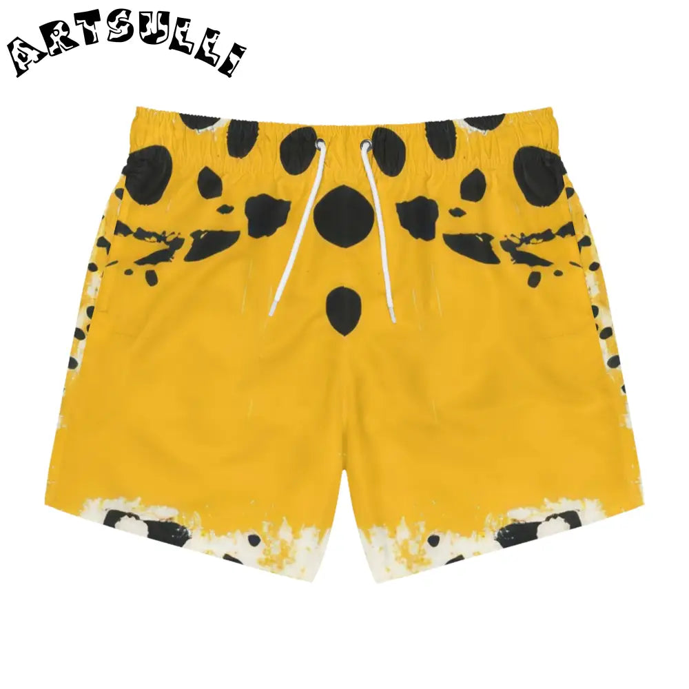 JAKKOUTTHEBXX Rae Zebra Rhapsody Swim Trunks (AOP) JAKKOUTTHEBXX