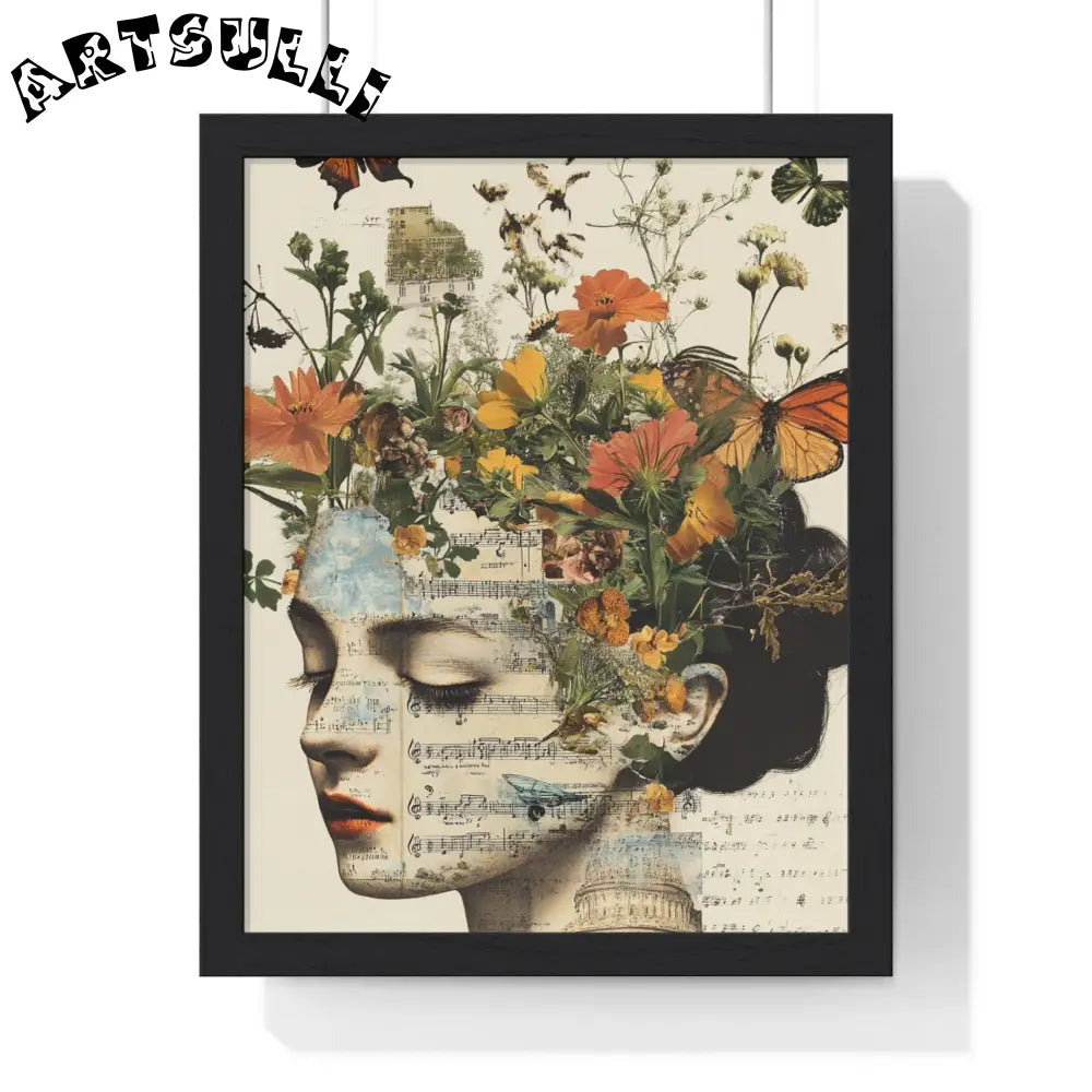 JAKKOUTTHEBXX Ethereal Muse Framed Art Printed Poster 2025
