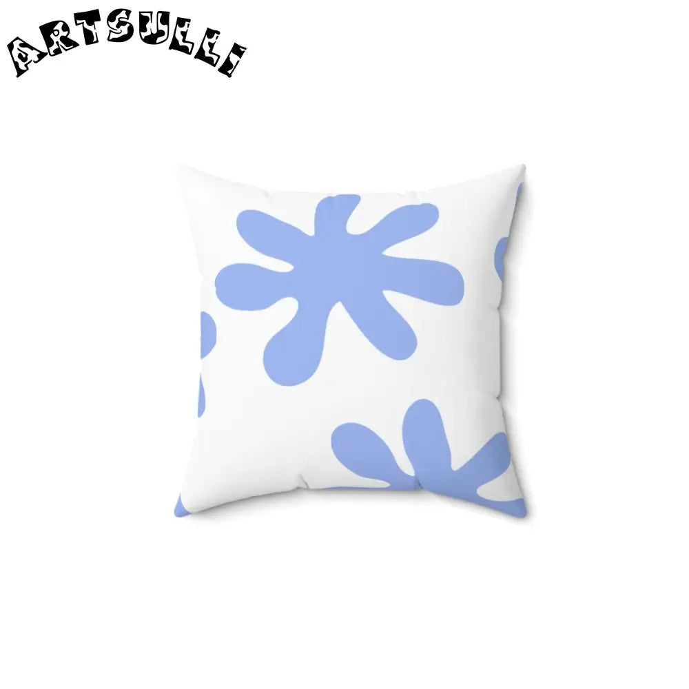 JAKKOUTTHEBXX Water Splash Spun Polyester Square Pillow