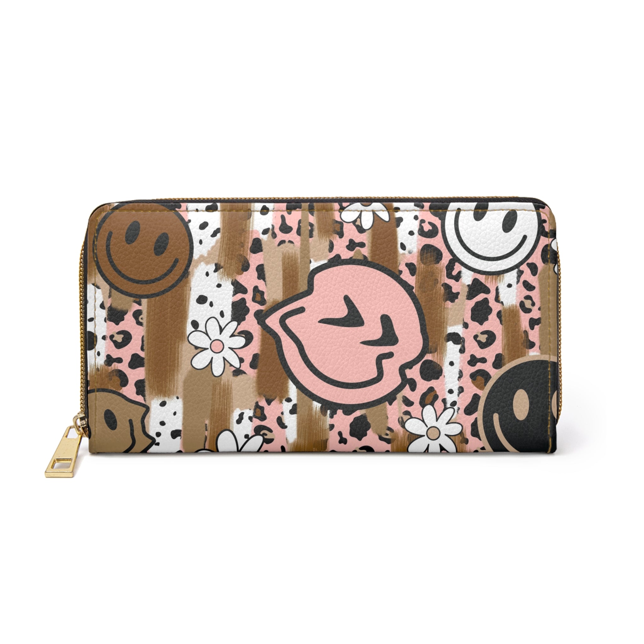 Sutfin Ghosts Pop Art Zipper Wallet, Artsulli - Art is Long, Life is Short, Accessories, Size, One size, Color, White, , , 18510976782469659293