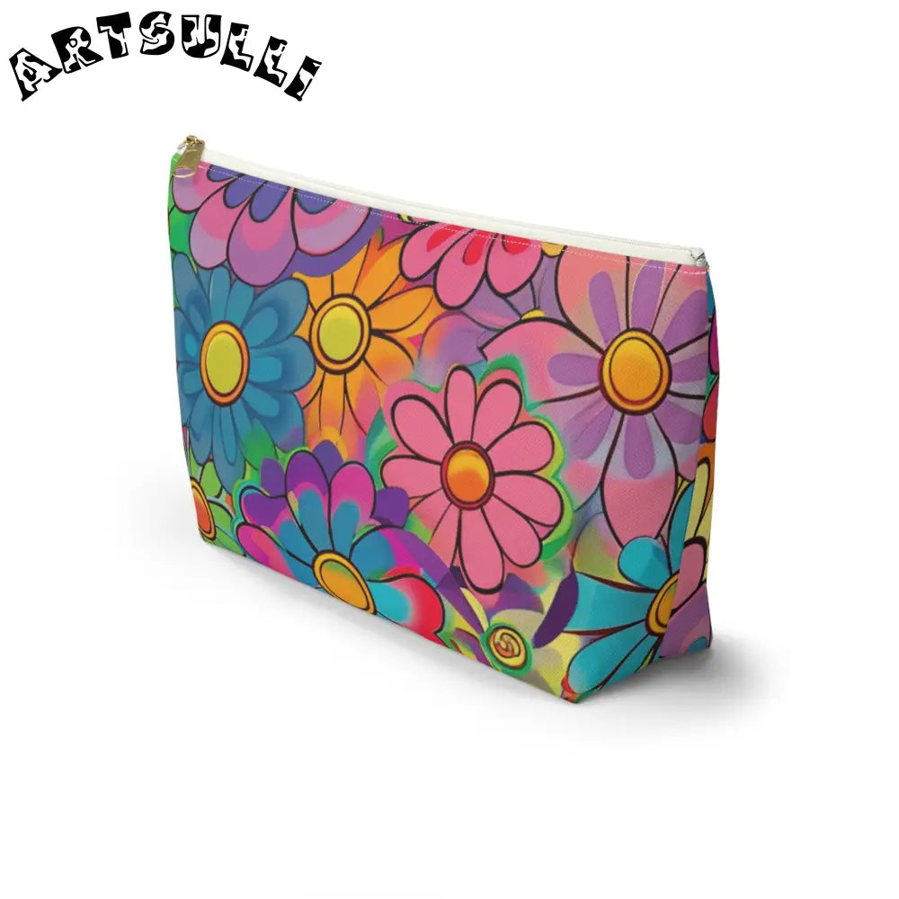 JAKKOUTTHEBXX Chromatic Daisy Dream II Accessory Pouch w T-bottom