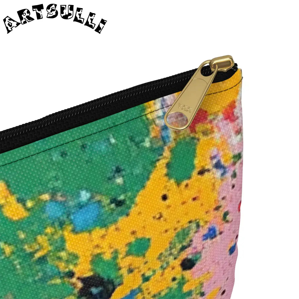 JAKKOUTTHEBXX The Colors Of Paint Splatter Accessory Pouch