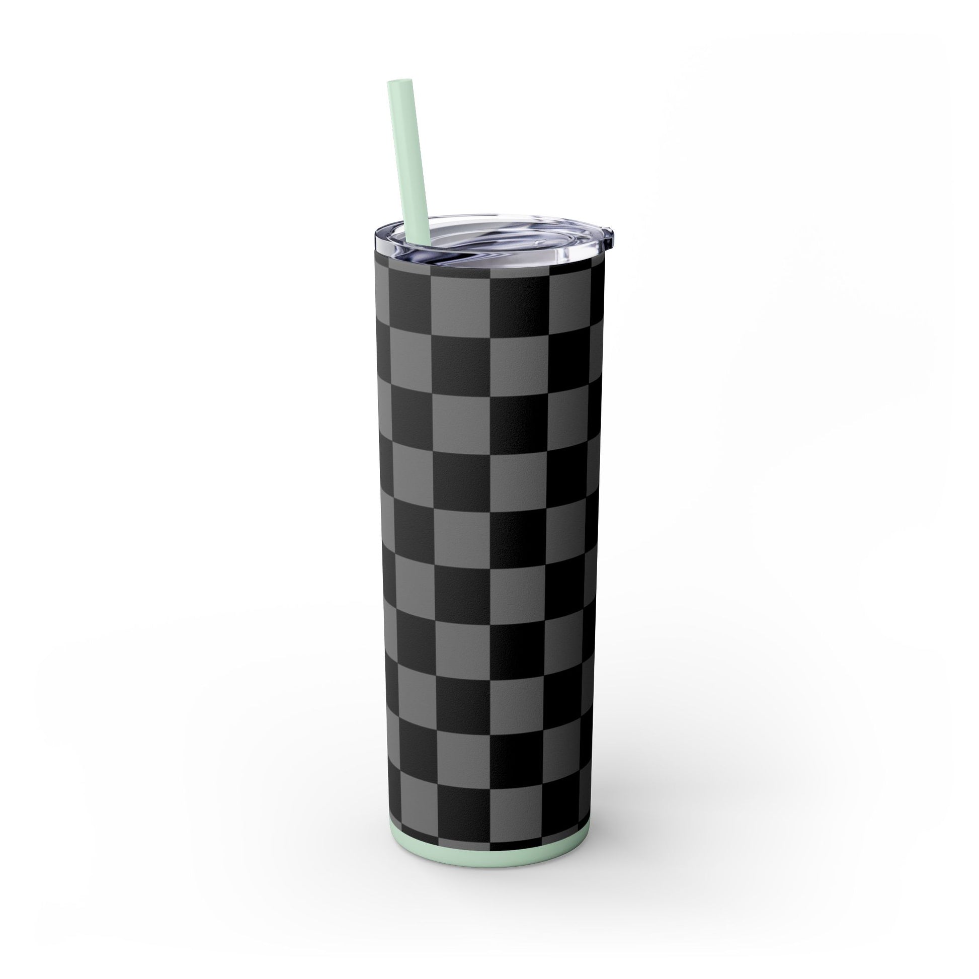8K Void Surfer Skinny Tumbler with Straw, 20oz, Artsulli - Art is Long, Life is Short, Mug, , , , , , , 
