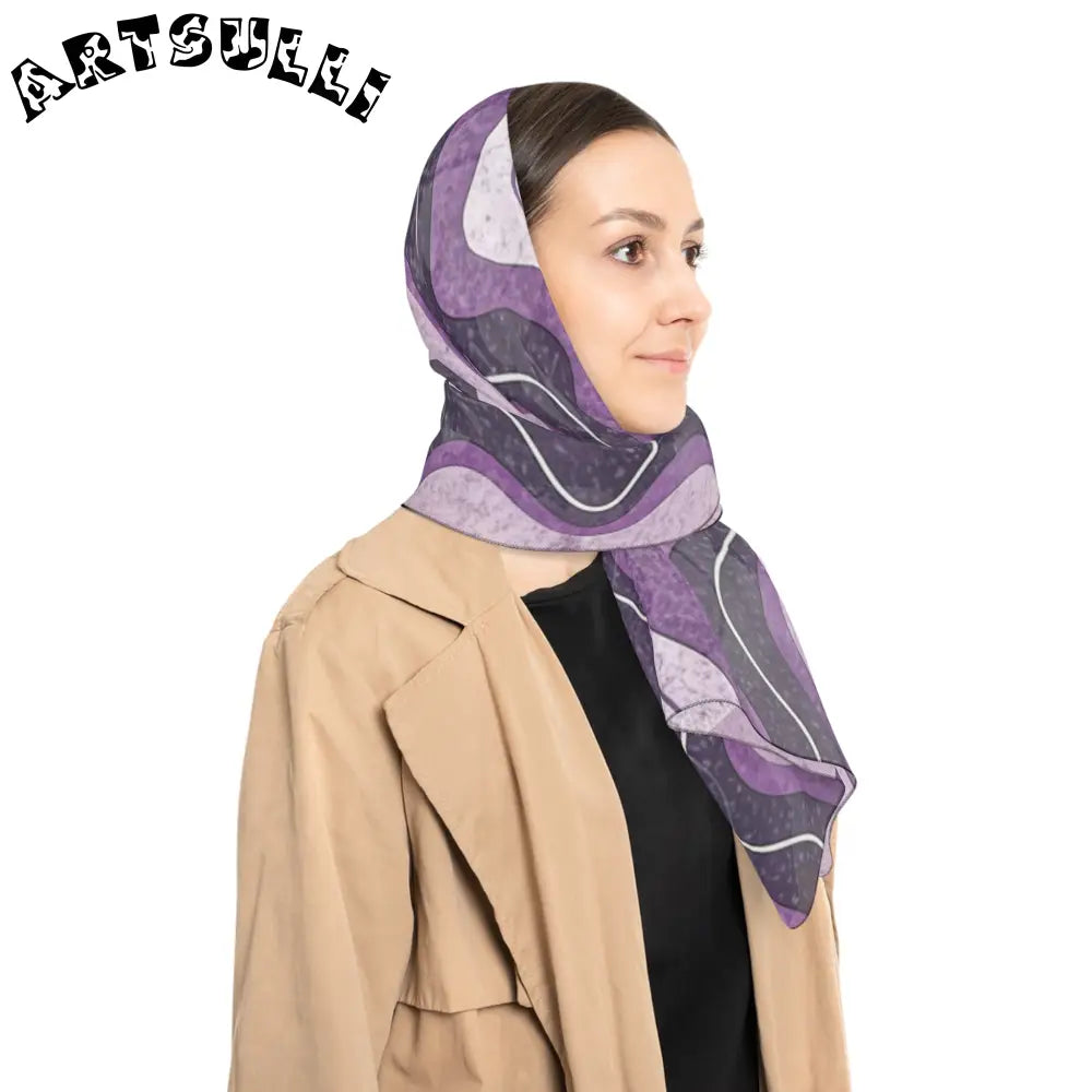 JAKKOUTTHEBXX Bat Wave Poly Scarf JAKKOUTTHEBXX Artsulli - Art