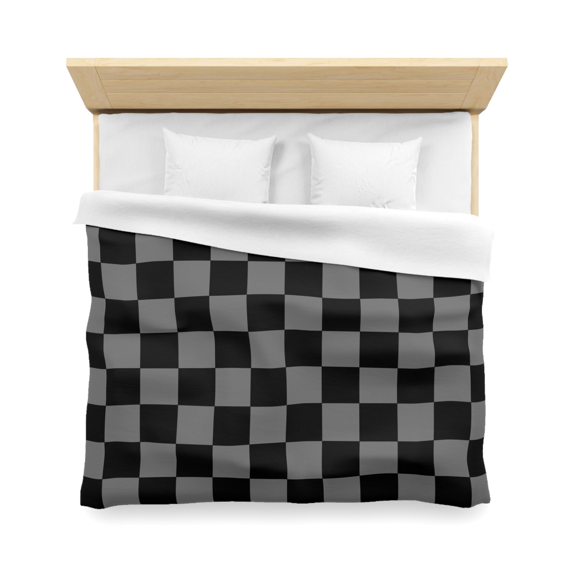 8K Void Surfer Microfiber Duvet Cover, Artsulli - Art is Long, Life is Short, Home Decor, , , , , , , 