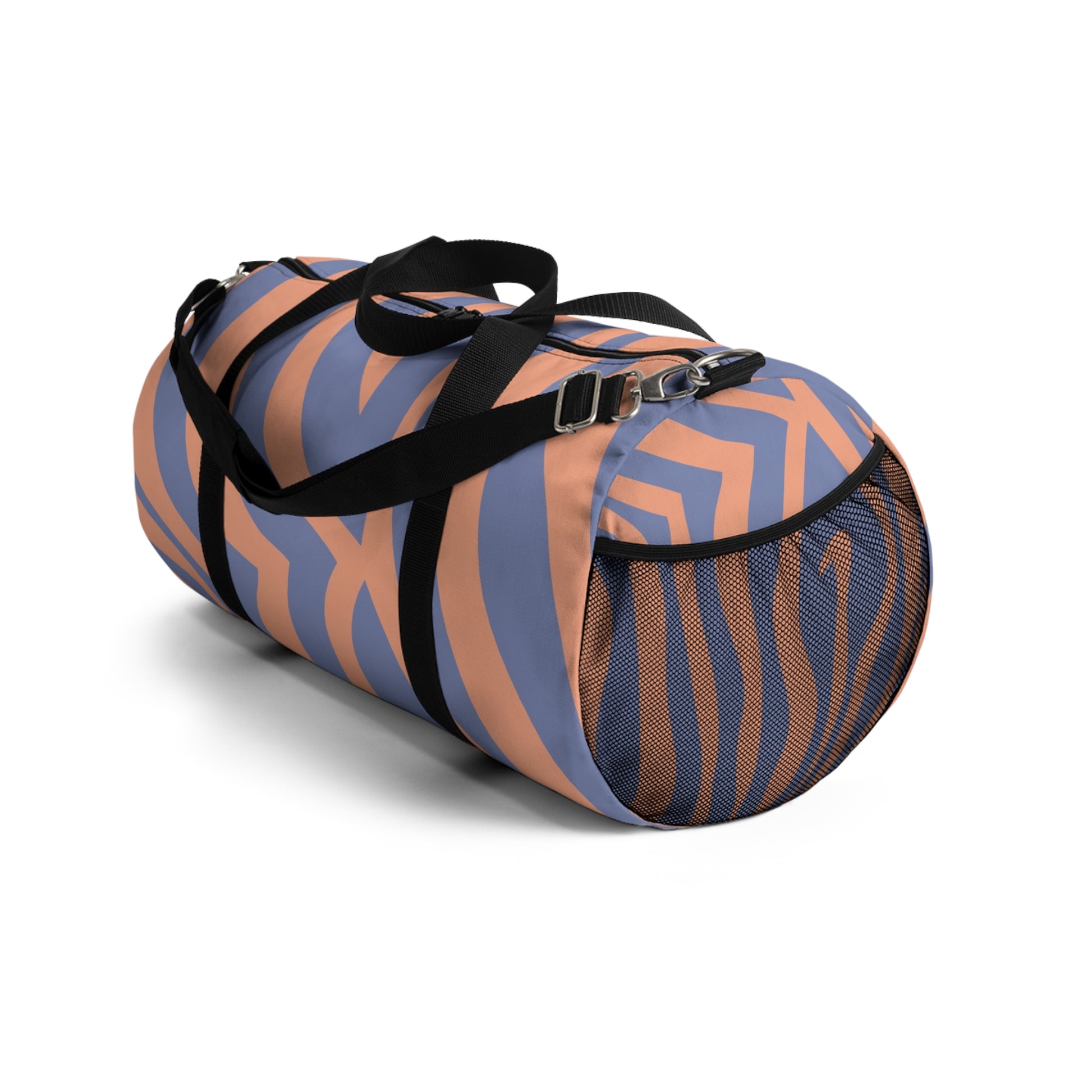 Melting Zebra Stripes Duffel Bag, Artsulli - Art is Long, Life is Short, Bags, , , , , , , 