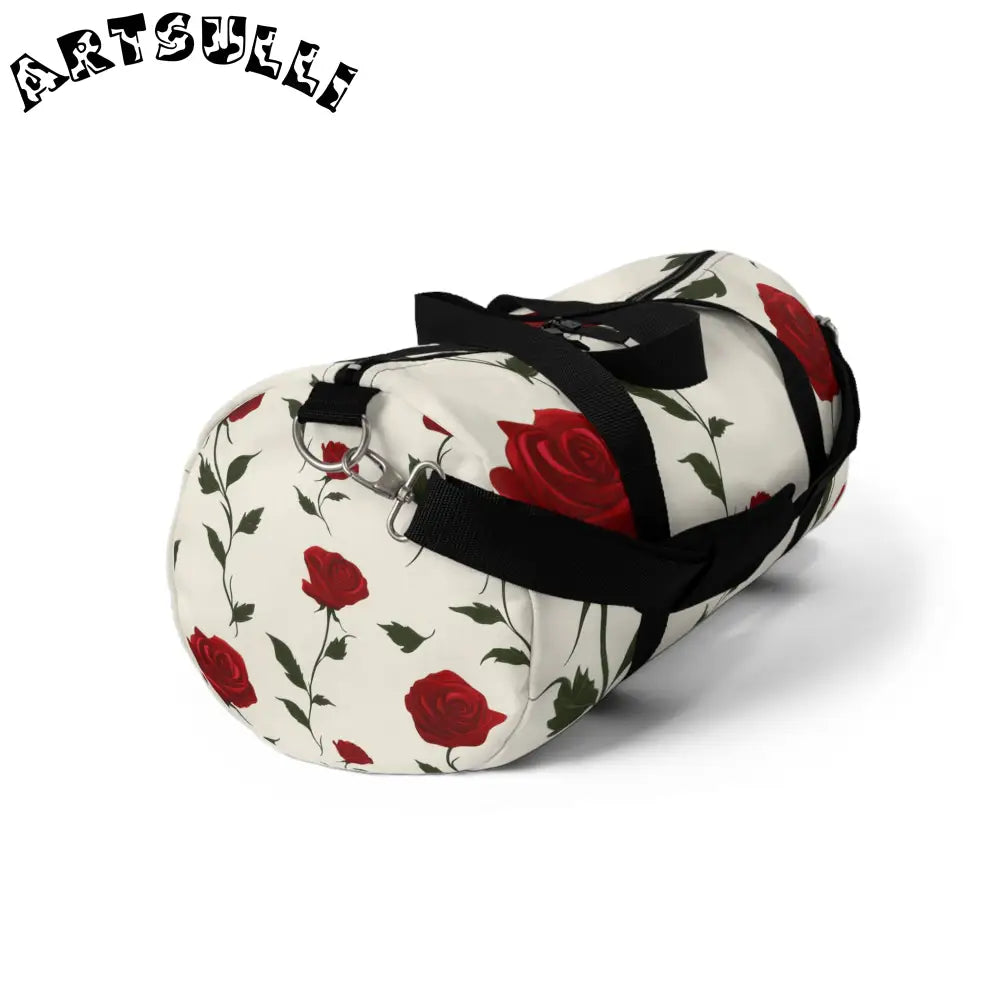 JAKKOUTTHEBXX Red Roses Duffel Bag JAKKOUTTHEBXX Artsulli - Art