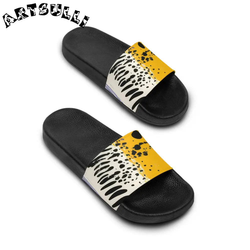 JAKKOUTTHEBXX Rae Zebra Rhapsody Women’s Slide Sandals JAKKOUTTHEBXX