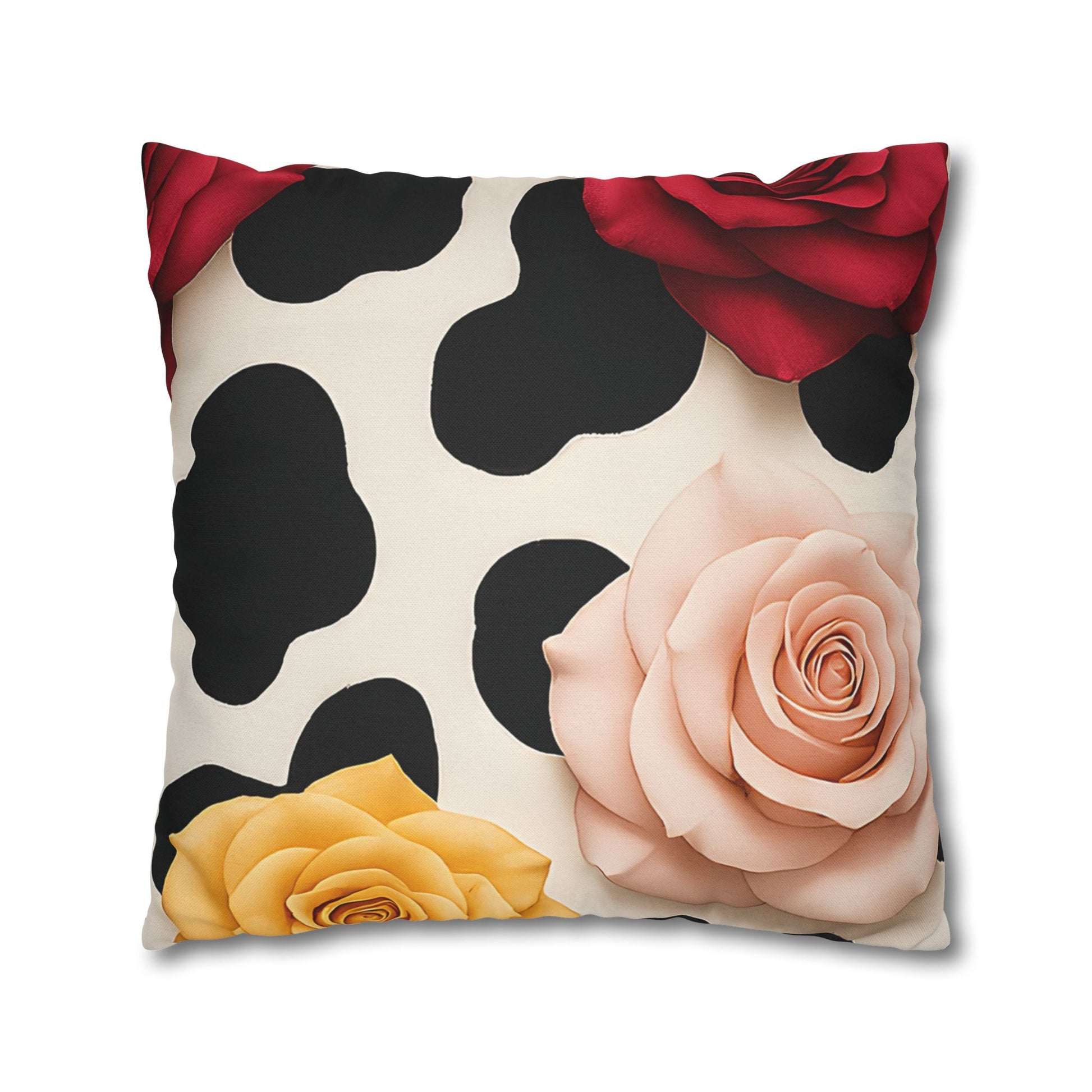 Spun Polyester Square Pillowcase, Artsulli - Art is Long, Life is Short, Home Decor, , , , , , , 