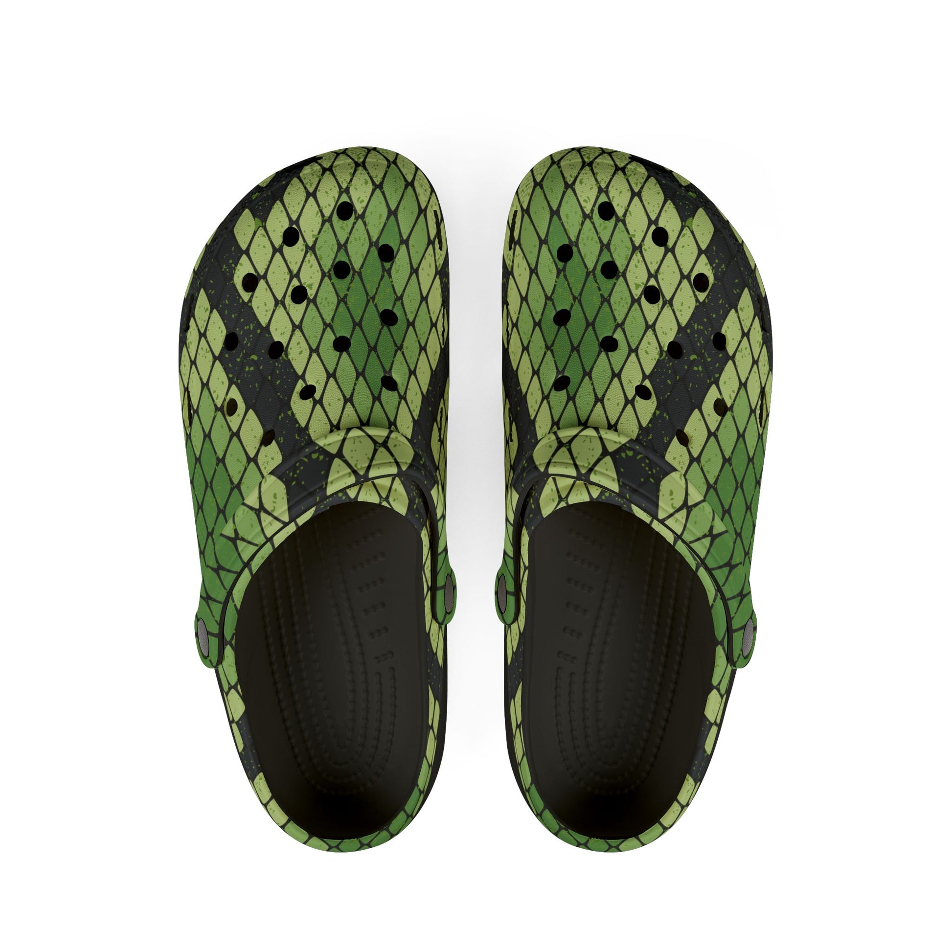 Snake Skin EVA Foam Rubber Shoes (AOP), Artsulli - Art is Long, Life is Short, Shoes, Size, US 6 (Women's), Color, Black, , , 11140544548959